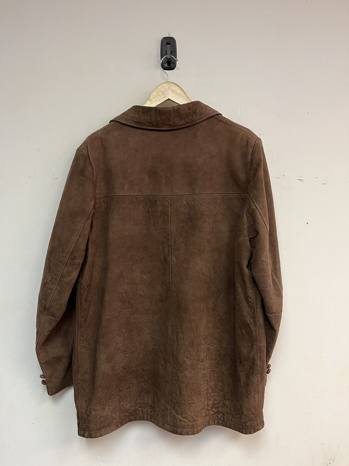 Vintage 1950’s Grafton-Fraser Suede Leather Jacket Size US L / EU 52-54 / 3 - 3 Thumbnail