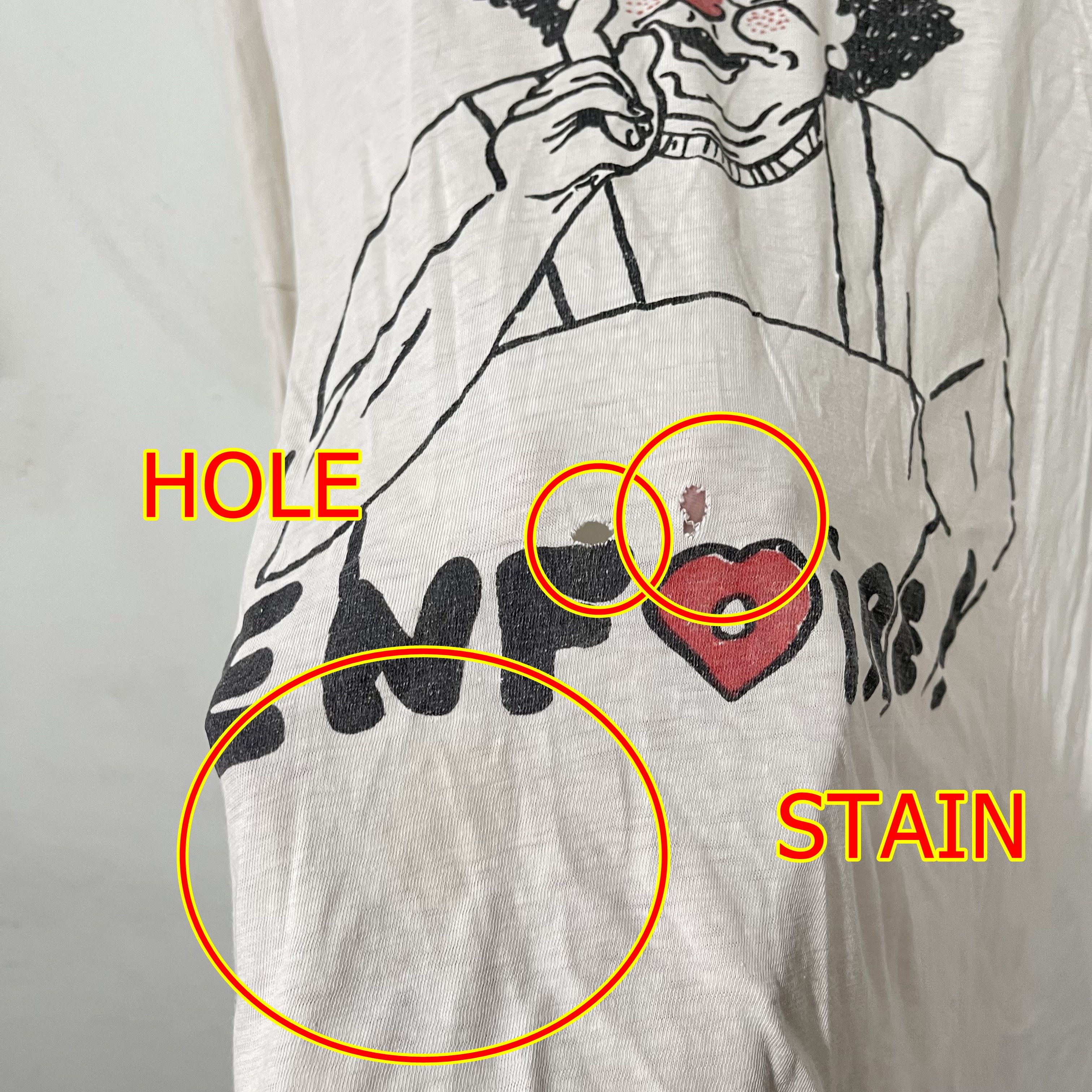 Vintage Vintage 90s Enfoire French Humor T-Shirt Size US XL / EU 56 / 4 - 8 Thumbnail