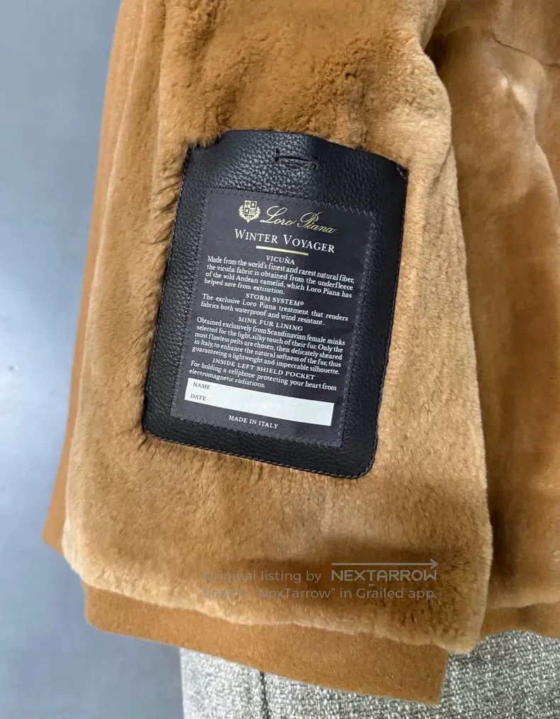 Loro Piana LORO PIANA Winter Voyage Series Camel Hair Hunting Jacket Size US L / EU 52-54 / 3 - 5 Thumbnail