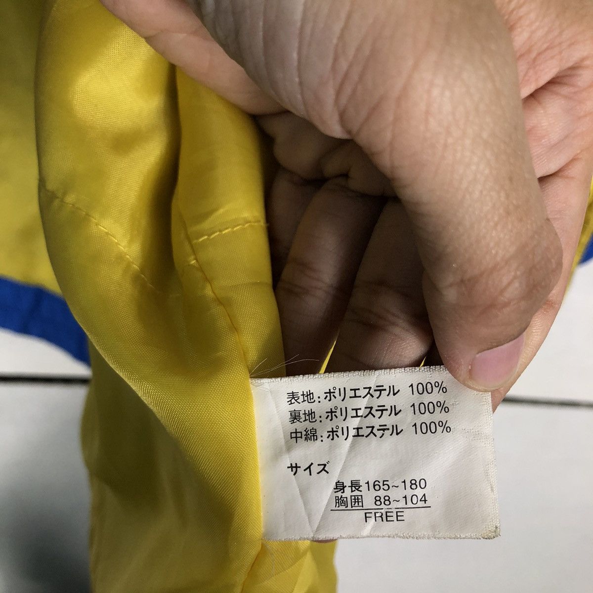 Japanese Brand 🔥90’s Vintage Bomber Jacket Racing Dunlop Falken Big Logo Size US M / EU 48-50 / 2 - 15 Thumbnail