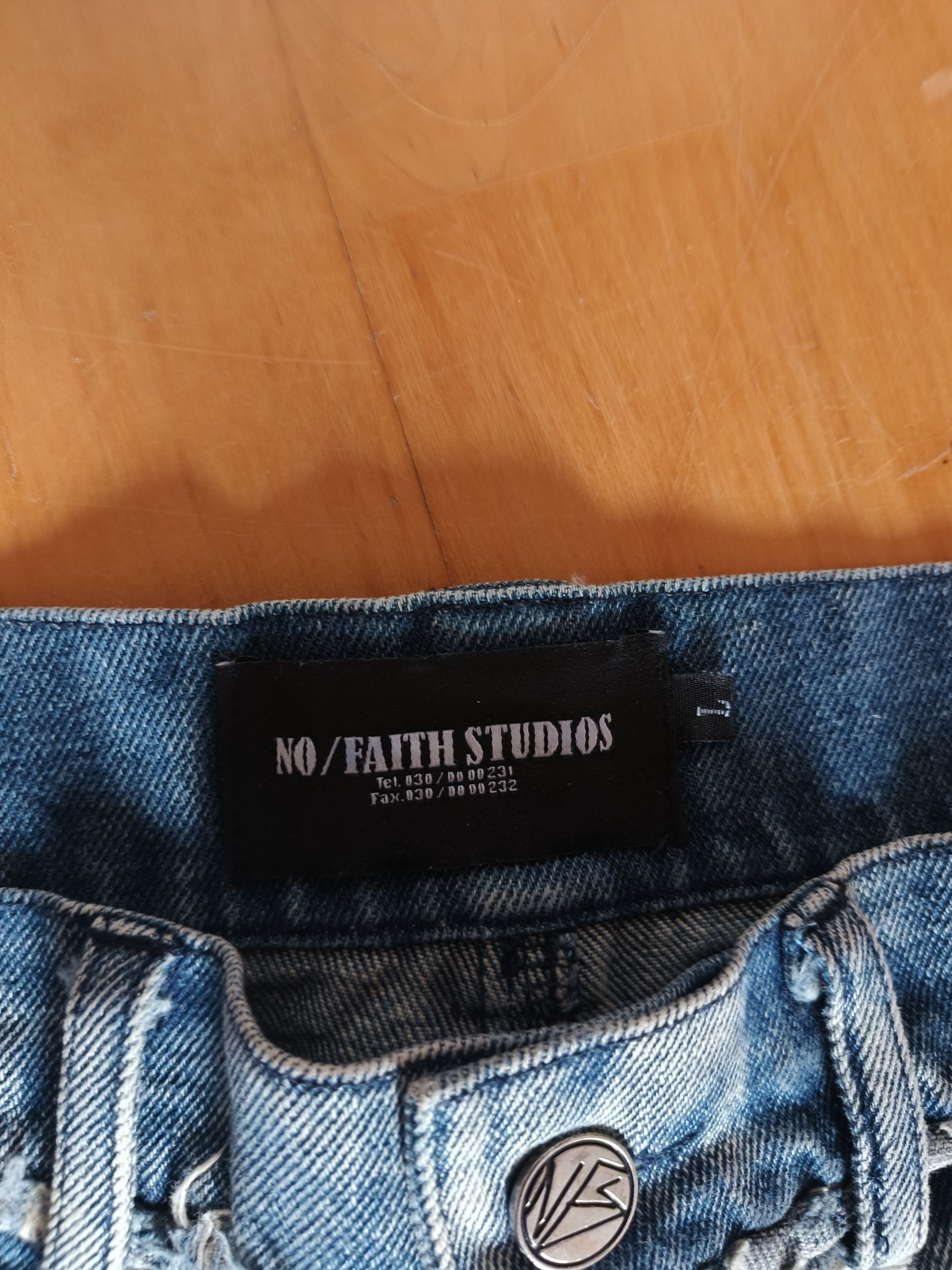 No Faith Studios Flared jeans Size US 34 / EU 50 - 3 Thumbnail