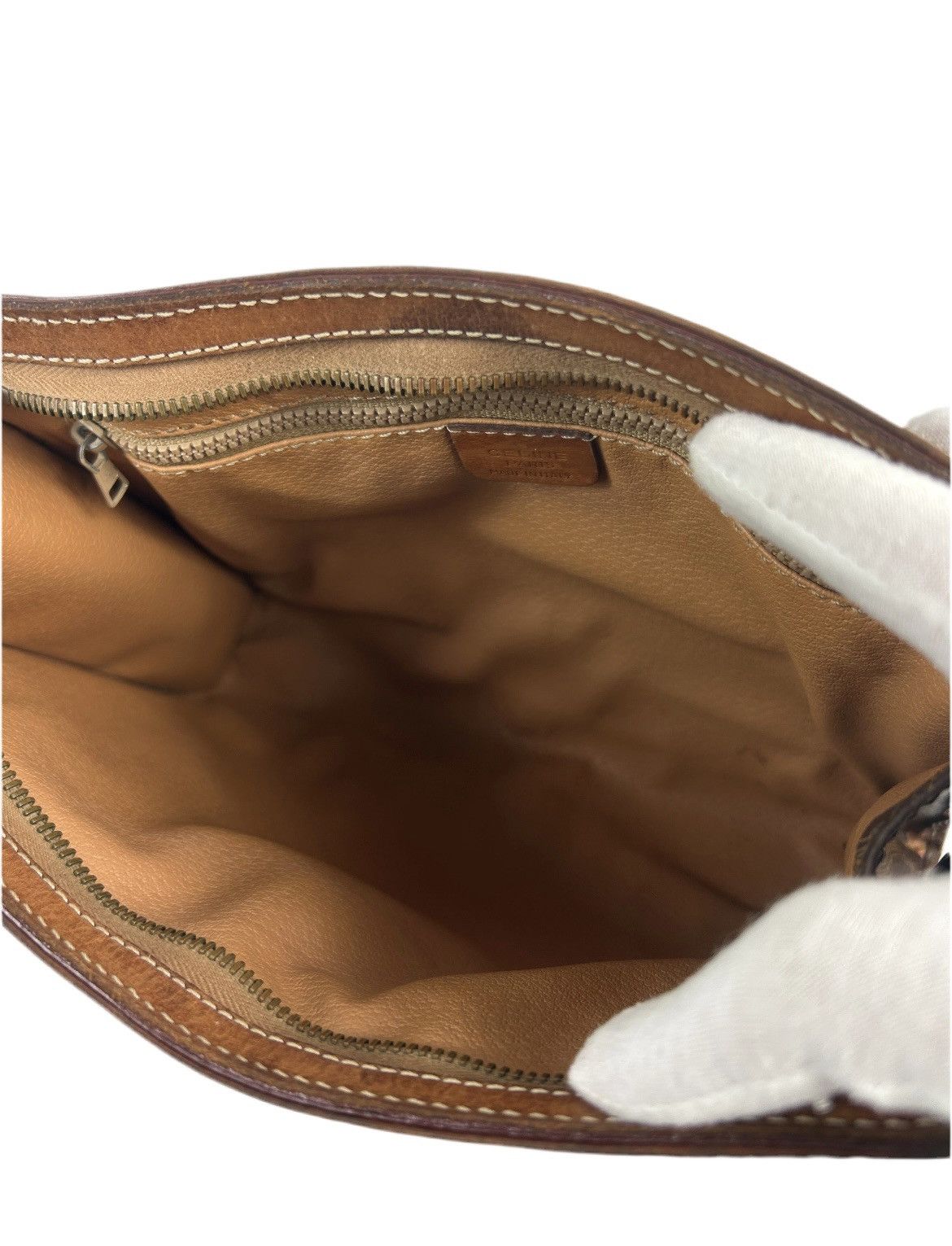 Celine Celine Macadam Leather Clutch Bag Size ONE SIZE - 6 Thumbnail