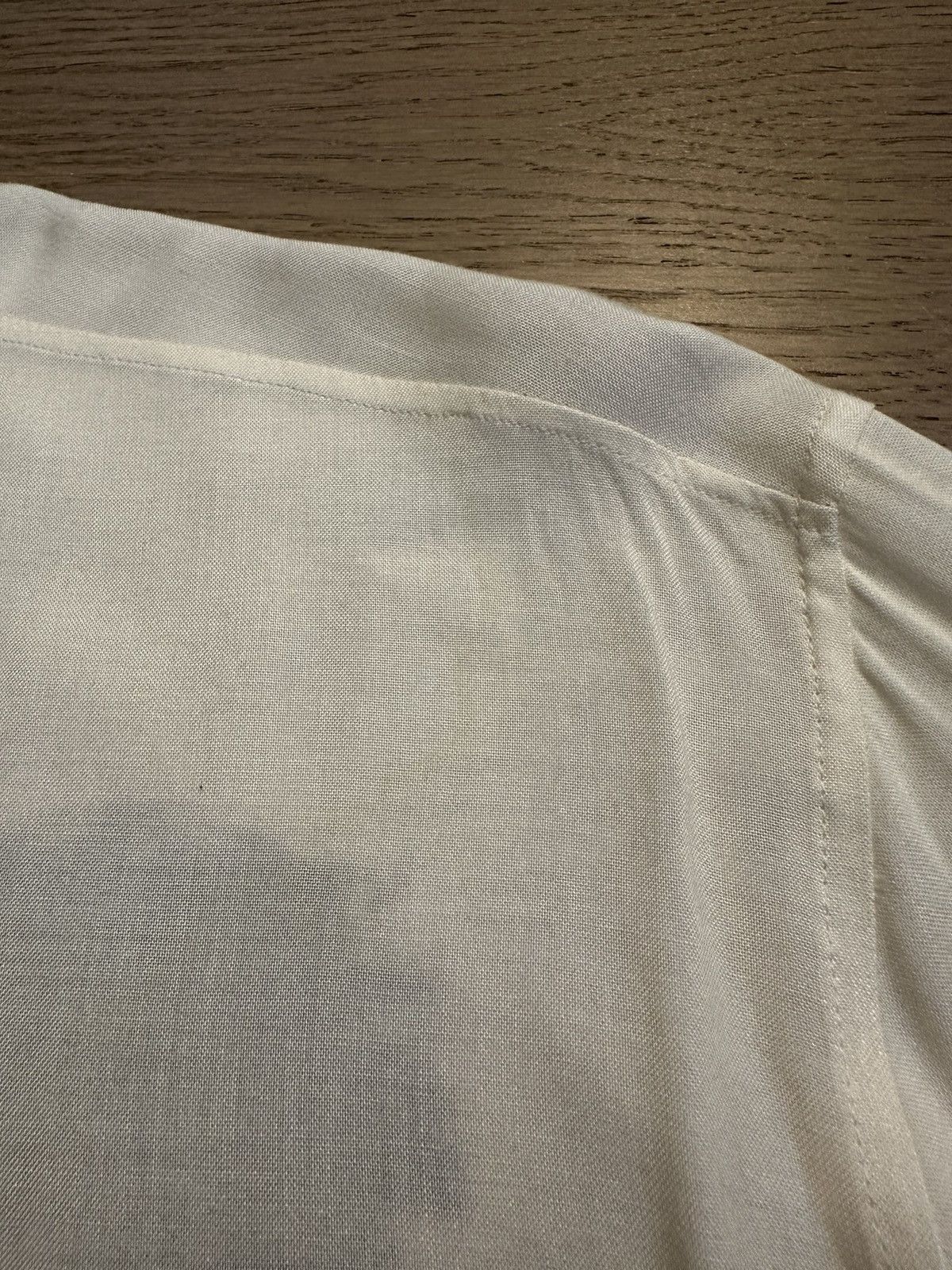 SSENSE Davi Paris White Paint Button-Up Size US S / EU 44-46 / 1 - 9 Thumbnail