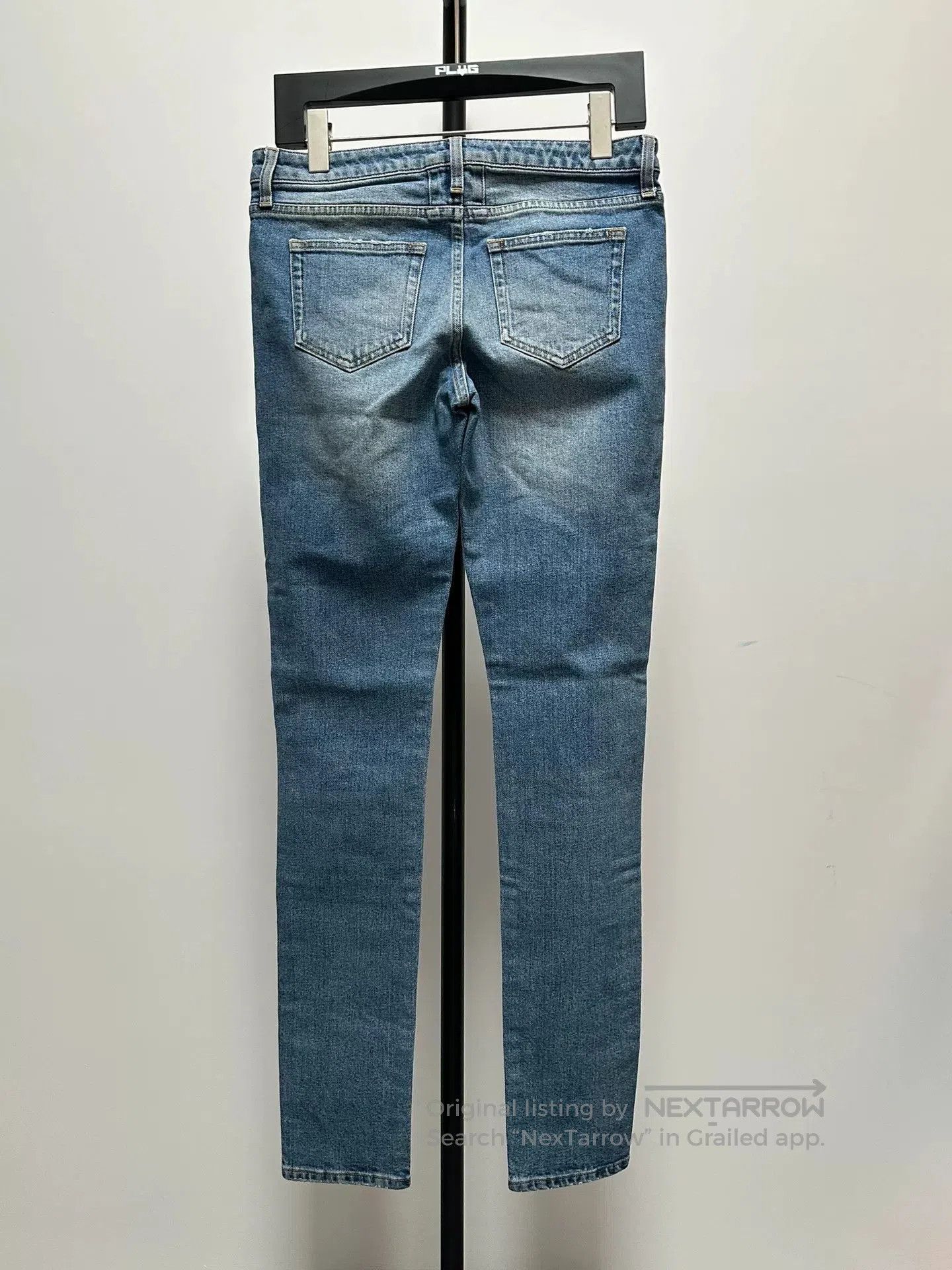 Saint Laurent Paris Saint Laurent D01 Double Knee Slashed Jeans. Size US 30 / EU 46 - 3 Thumbnail