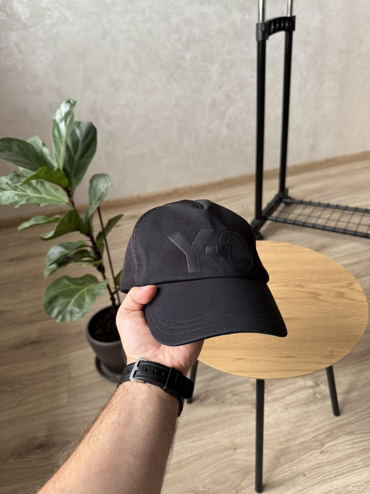 Adidas Yohji Yamamoto Y-3 Black Mesh Cap