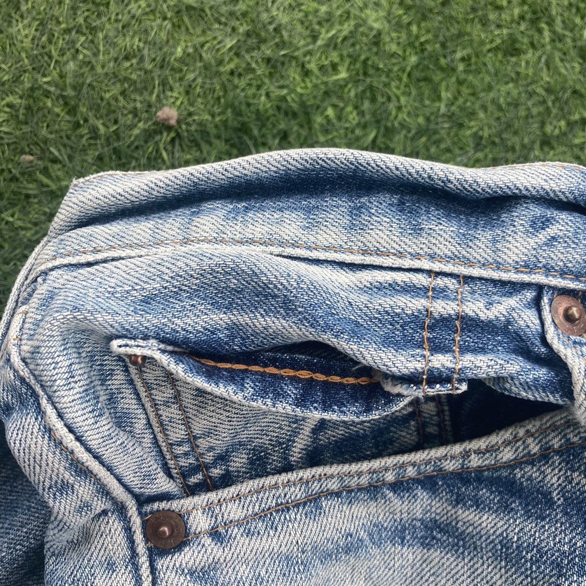 Levi's LEVI’S BIG E 502 XX SELVEDGE DISTRESSED JEANS Size US 33 - 8 Thumbnail