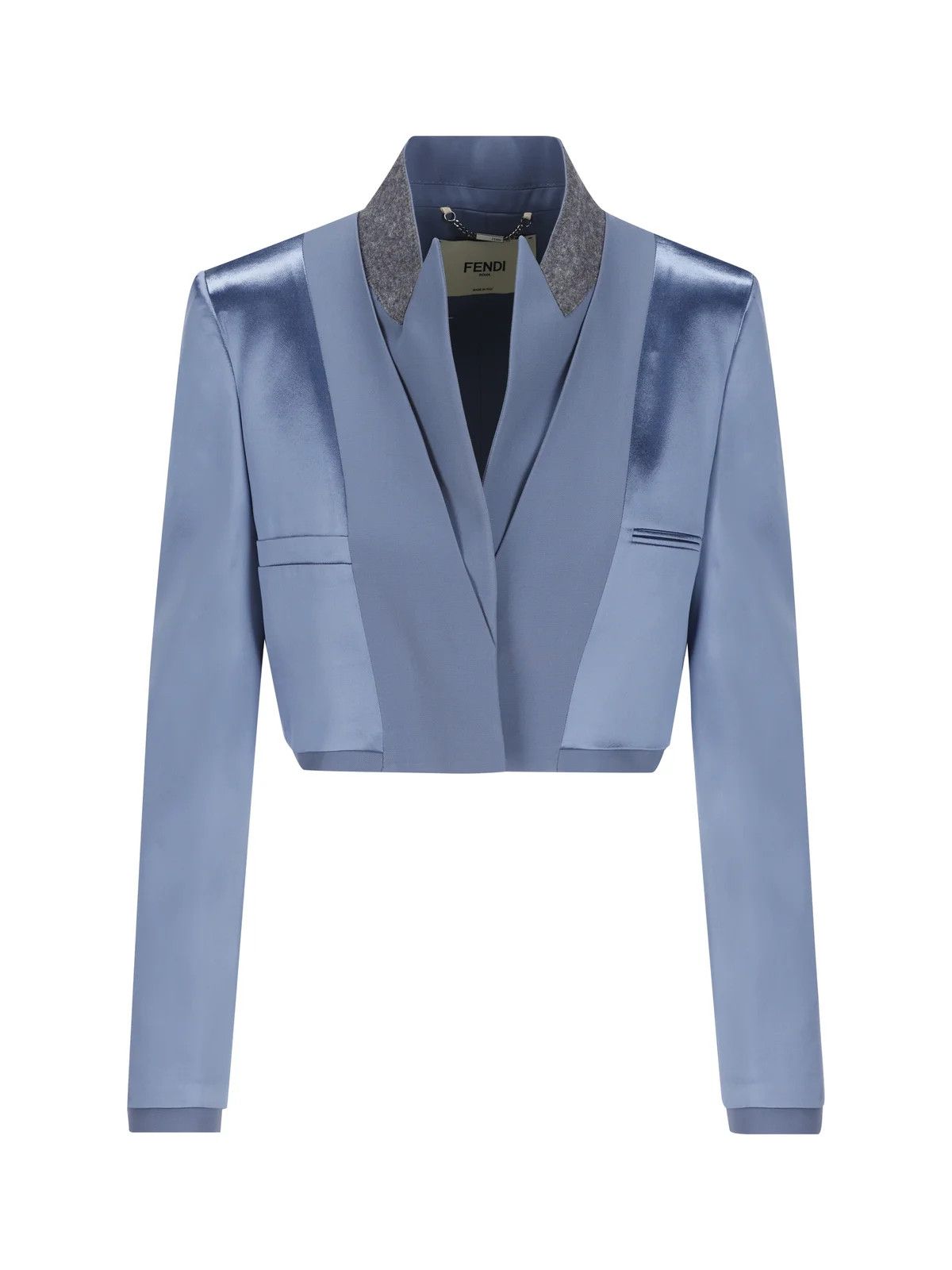 Fendi o1loc1c0824 Jacket in Blue Size M / US 6-8 / IT 42-44 - 1 Thumbnail