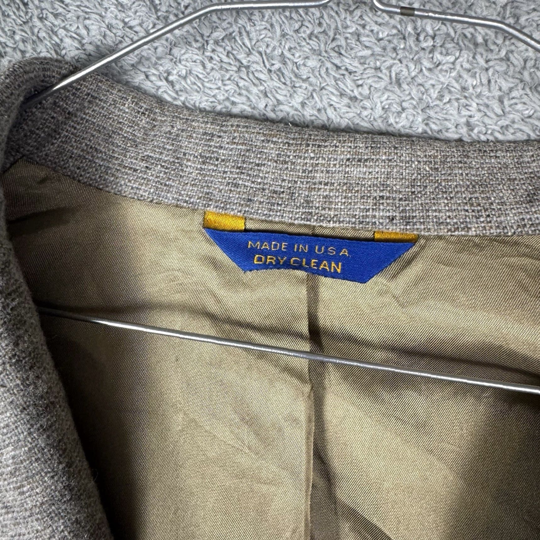 Pendleton VINTAGE Pendleton Blazer Mens 44R Wool Sport Coat USA Made 90s 80s Size 44R - 5 Thumbnail