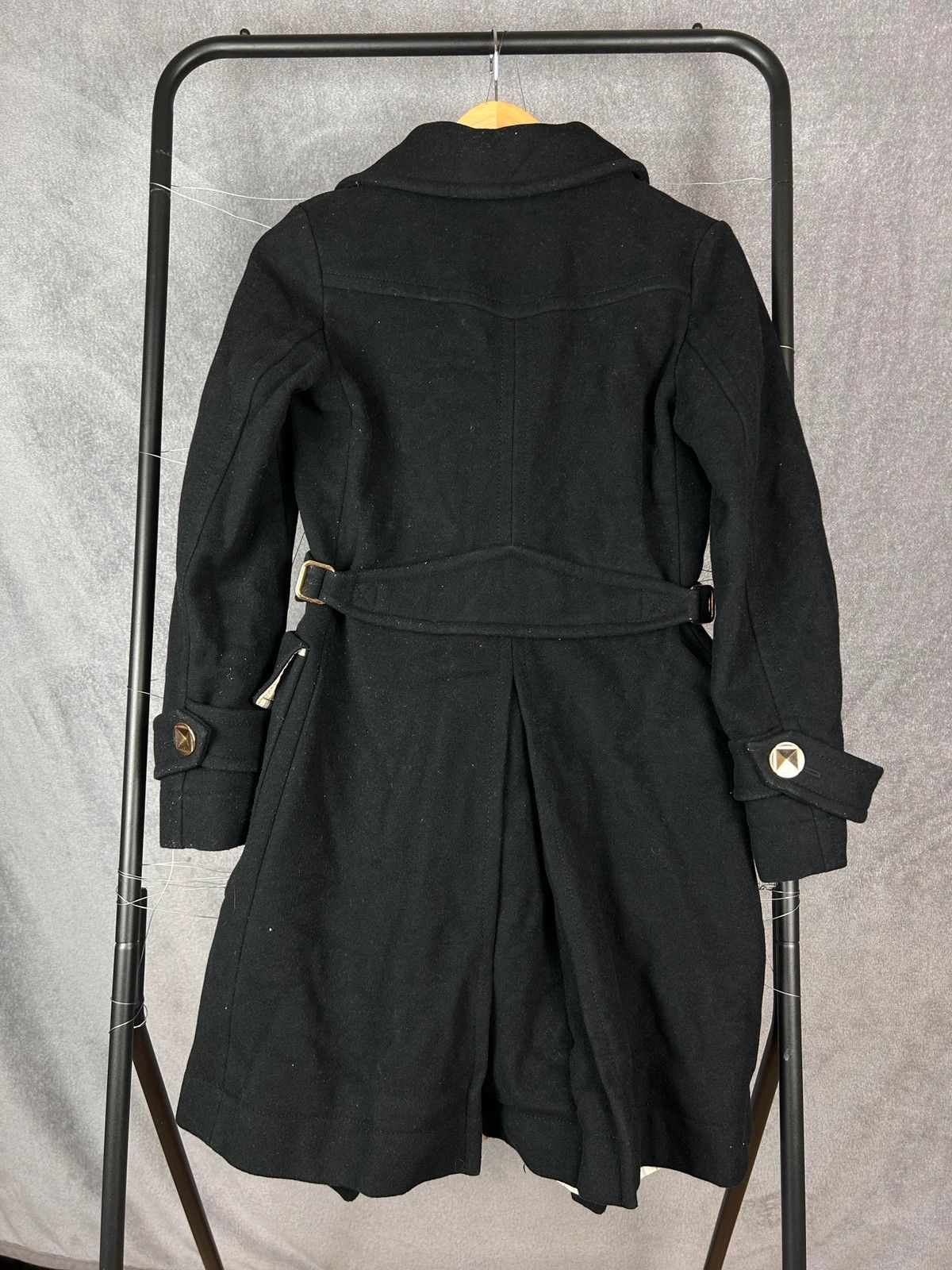 Designer × Marc Jacobs × Marc by Marc Jacobs Marc By Marc Jacobs black woolen coat with buttons Size XS / US 0-2 / IT 36-38 - 2 Thumbnail
