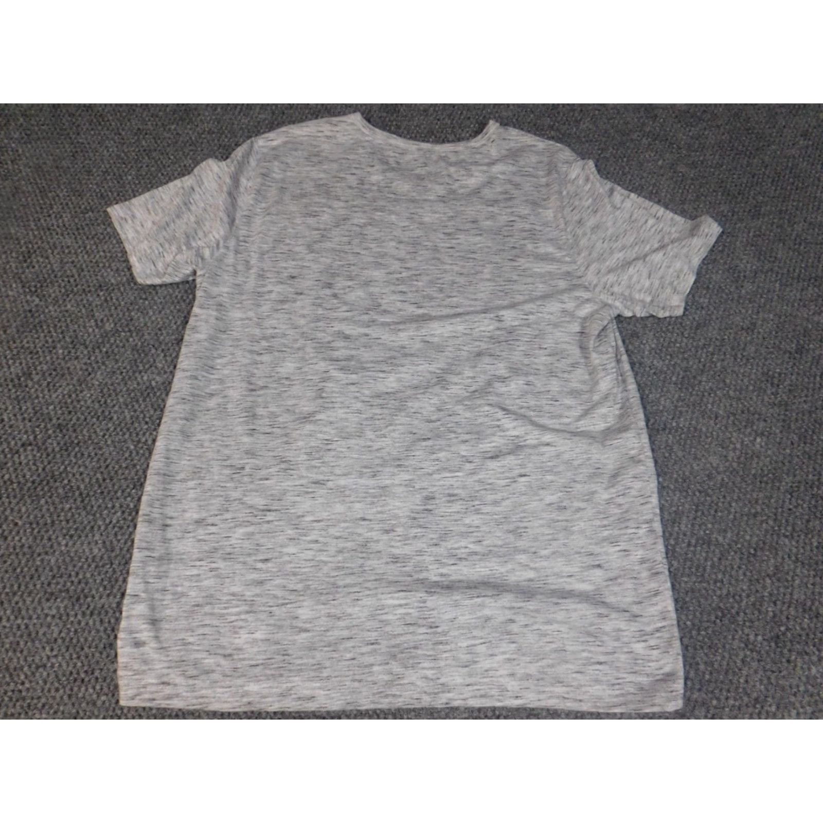Aeropostale Aeropostale Shirt Mens Large Gray Stretch T-Shirt Crew Neck Short Sleeve Cotton Knit Logo Regular Vintage No Size US L / EU 52-54 / 3 - 7 Thumbnail