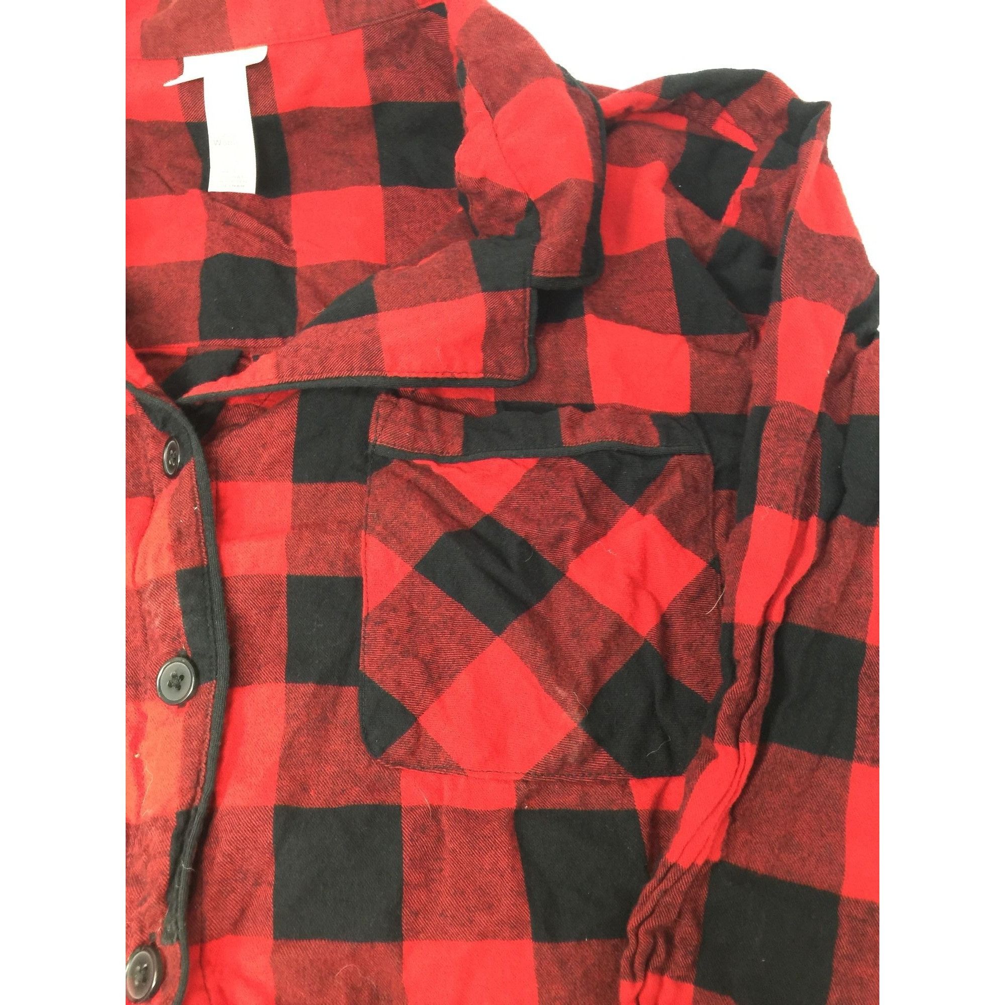 Other Womens Wondershop at Target Red/Black Plaid Matching Pajamas Size XXL / US 16-18 / IT 52-54 - 9 Thumbnail