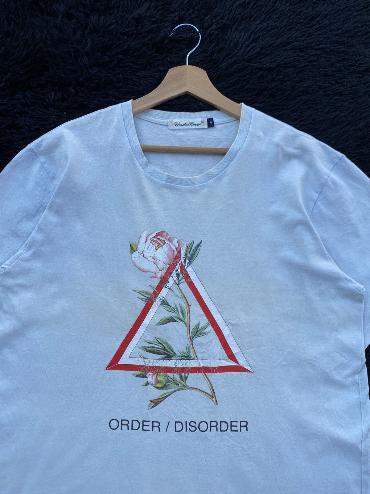 Undercover Rare UNDERCOVER Jun Takahashi Order/Disorder Tshirt Size US L / EU 52-54 / 3 - 1 Thumbnail