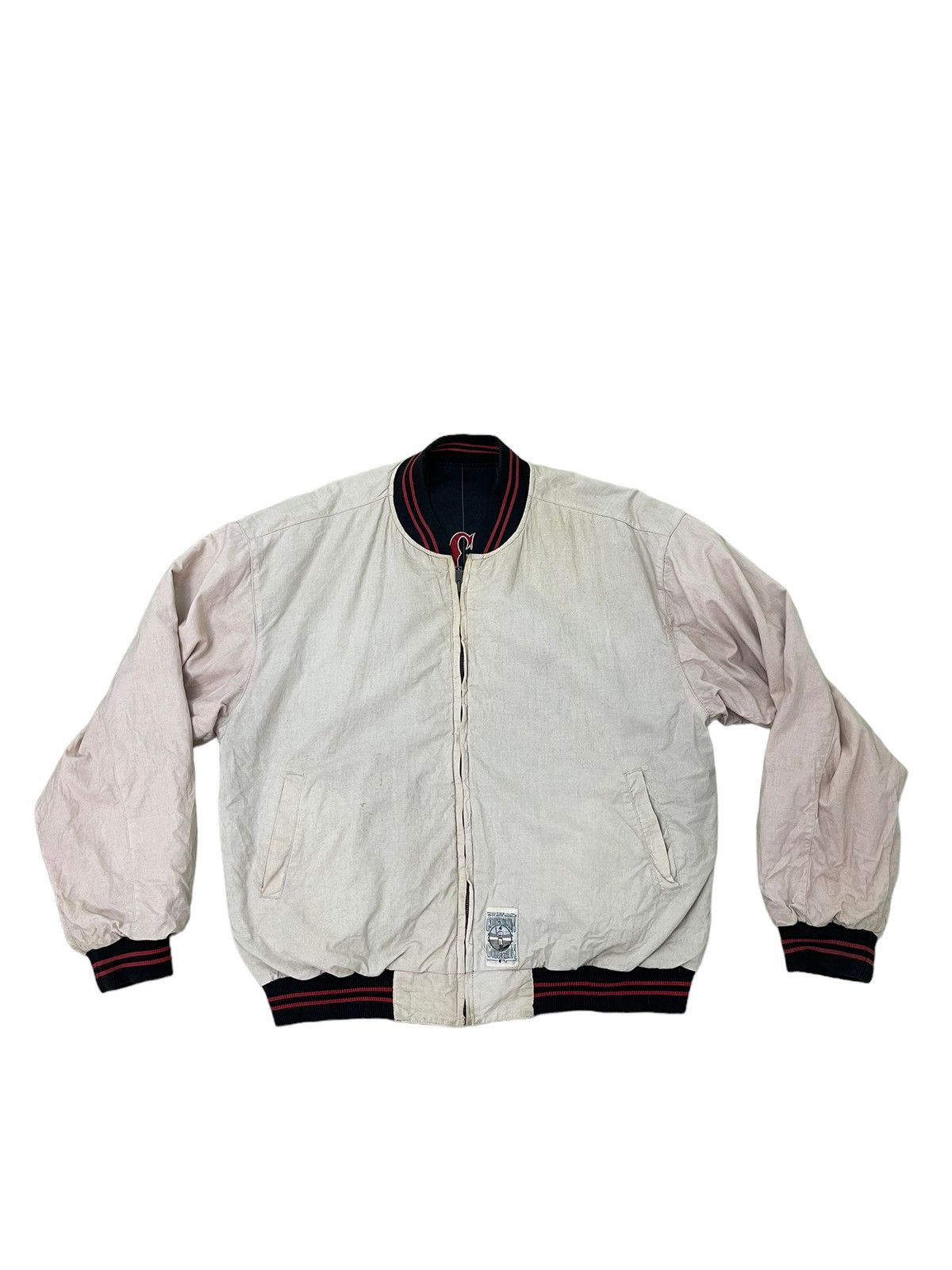 Sports Specialties Reversible Vtg 90s Chicago White Sox MLB Varsity Jacket 5🟩6 Size US L / EU 52-54 / 3 - 12 Thumbnail