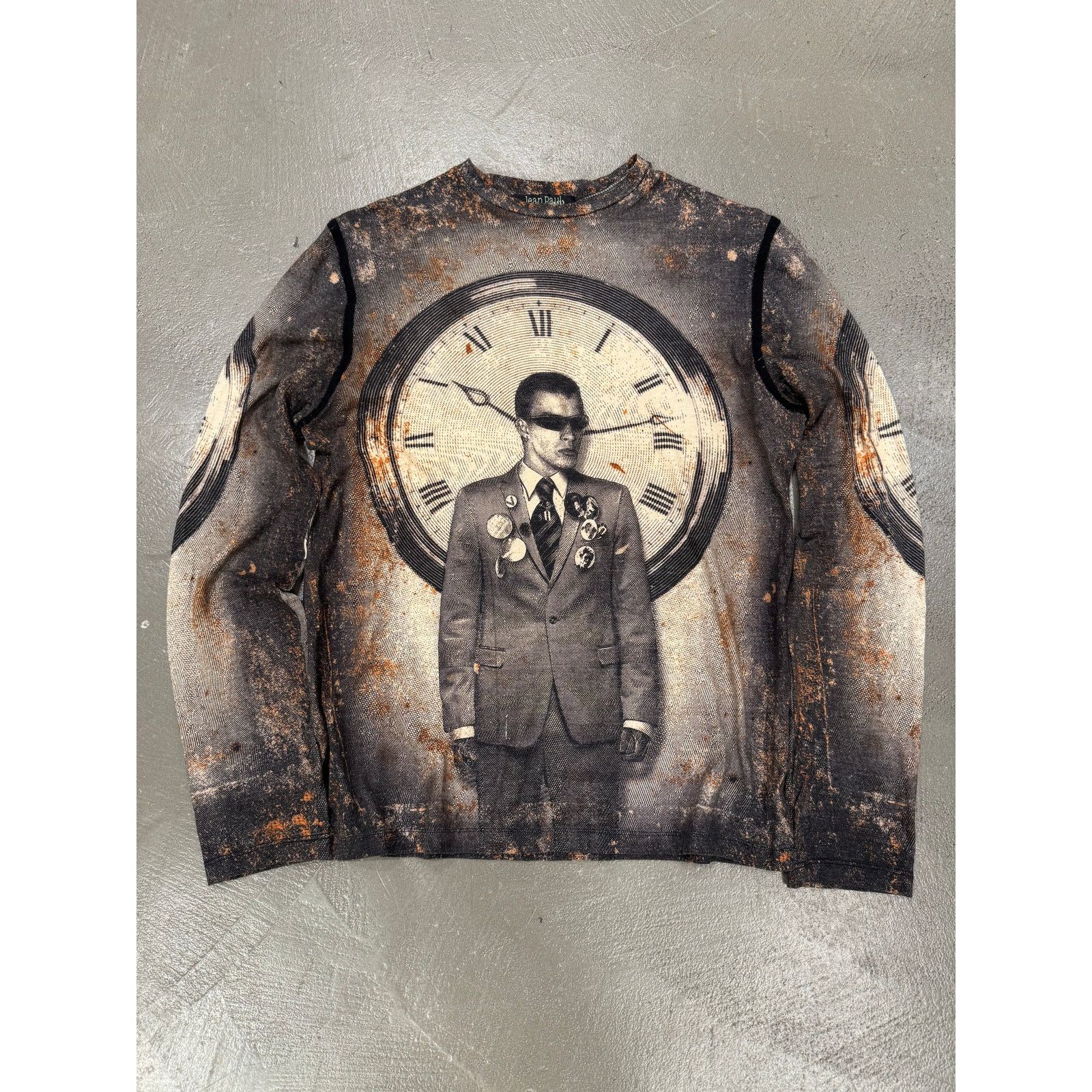 Jean Paul Gaultier JEAN PAUL GAULTIER F/W 1997 FIGHT RACISM MESH