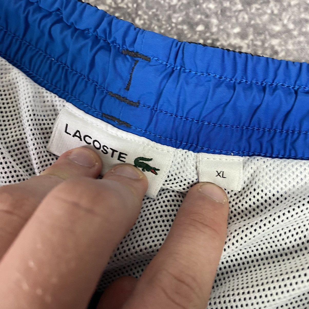 Lacoste Men’s Lacoste Big Logo Crocodile Swimwear shorts Size US 34 / EU 50 - 7 Thumbnail