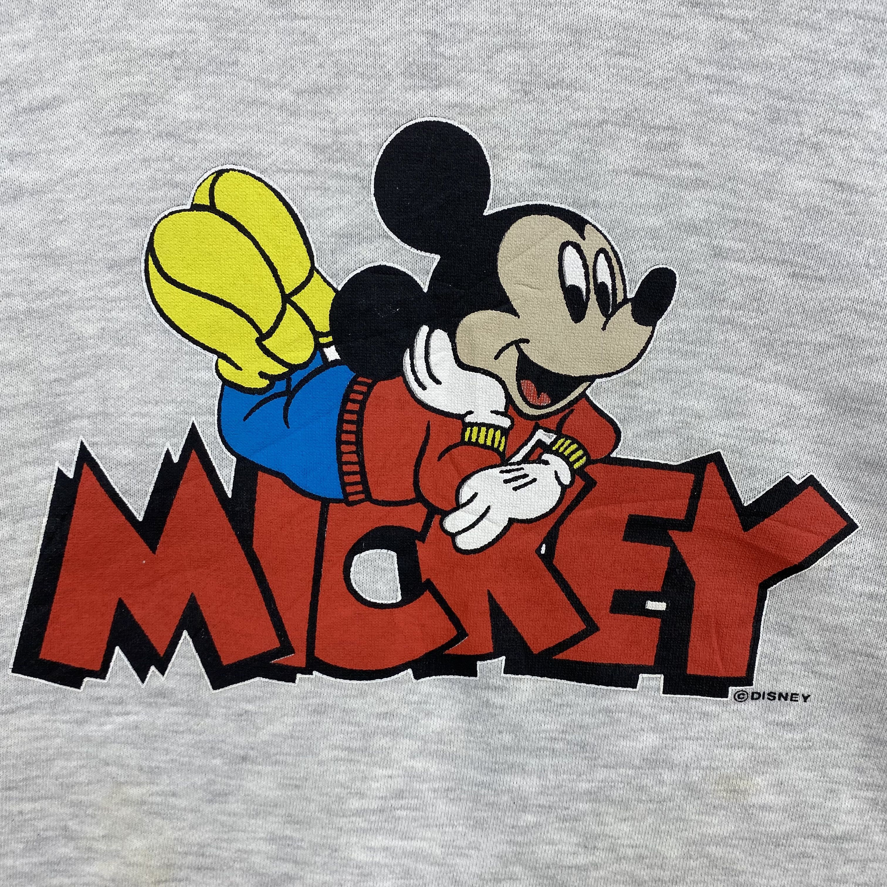 Disney Vintage 90s Mickey Mouse Disney Sweatshirt Cartoon Jumper Size US L / EU 52-54 / 3 - 5 Thumbnail