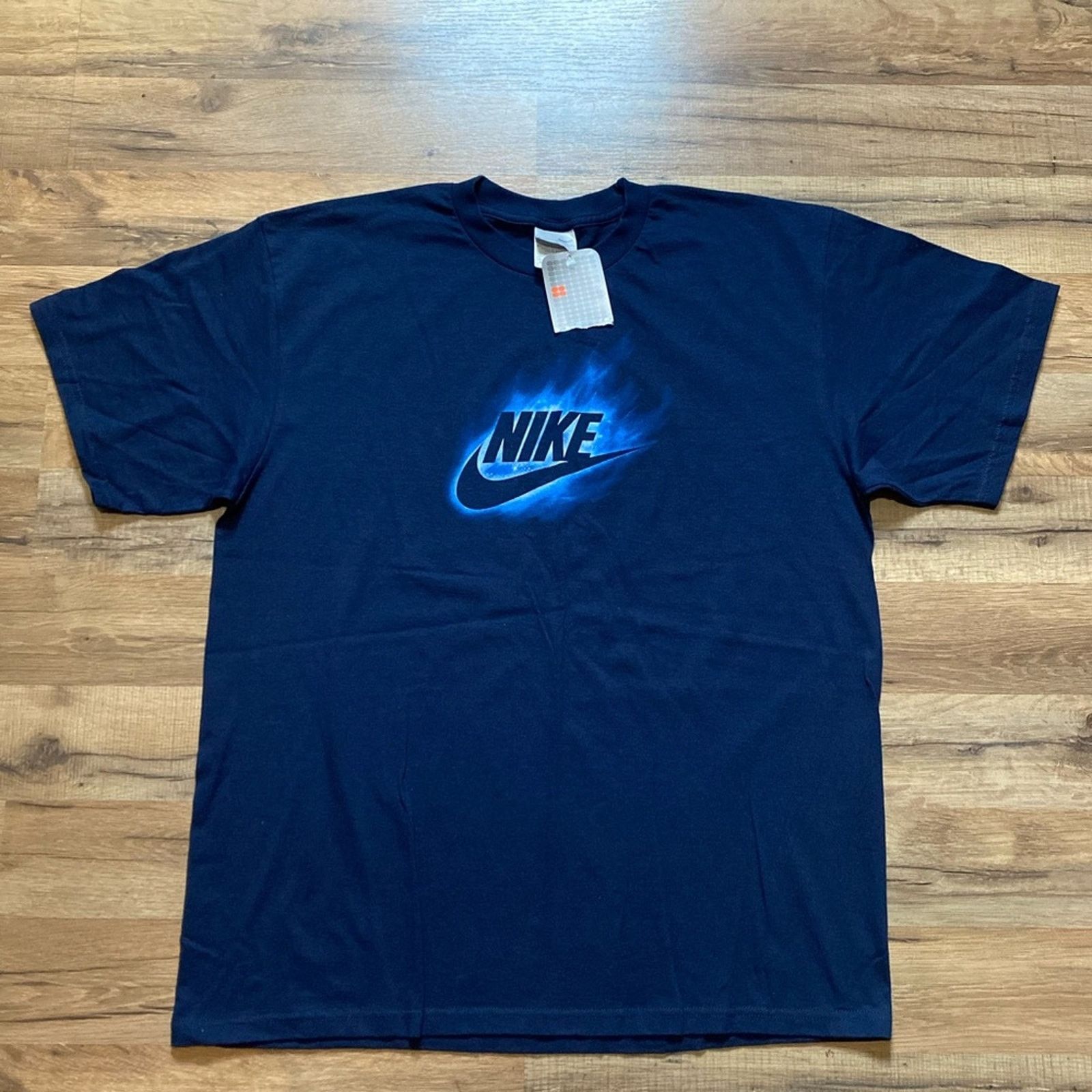 Nike Y2K Nike Go Like Hell Short Sleeve Size US L / EU 52-54 / 3 - 3 Thumbnail