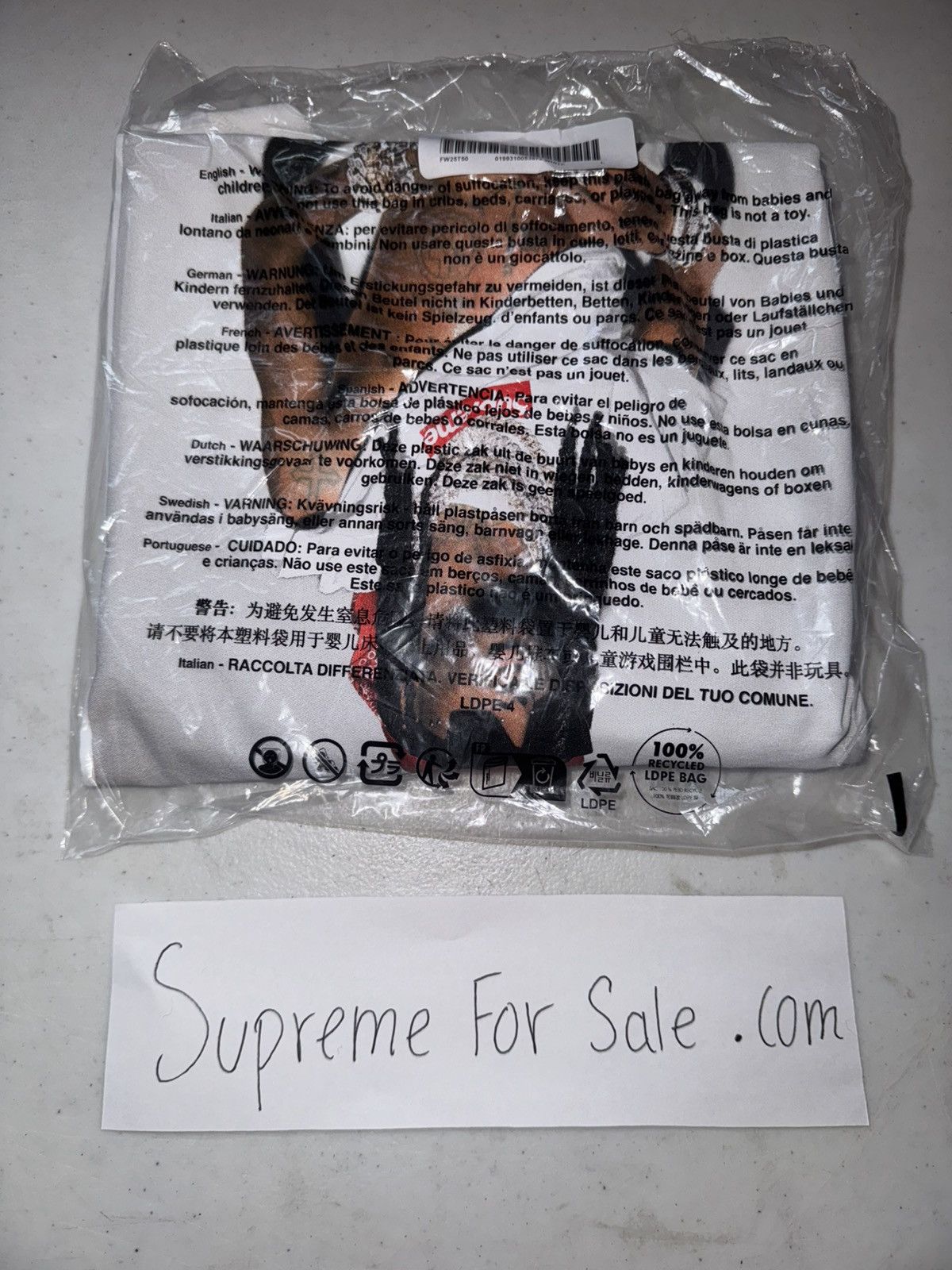 Supreme Supreme Playboi Carti Tee Size US L / EU 52-54 / 3 - 2 Thumbnail