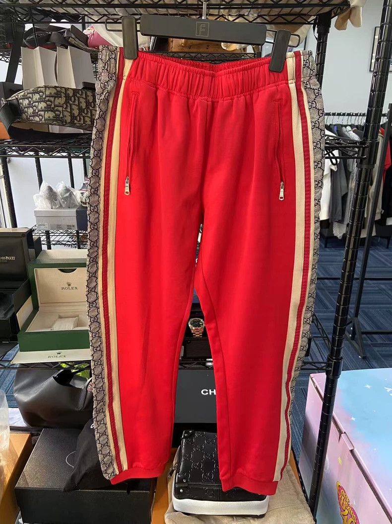 Gucci Gucci Size M Wu Jianhao's same style full-print sports casu Size US 32 / EU 48 - 1 Thumbnail