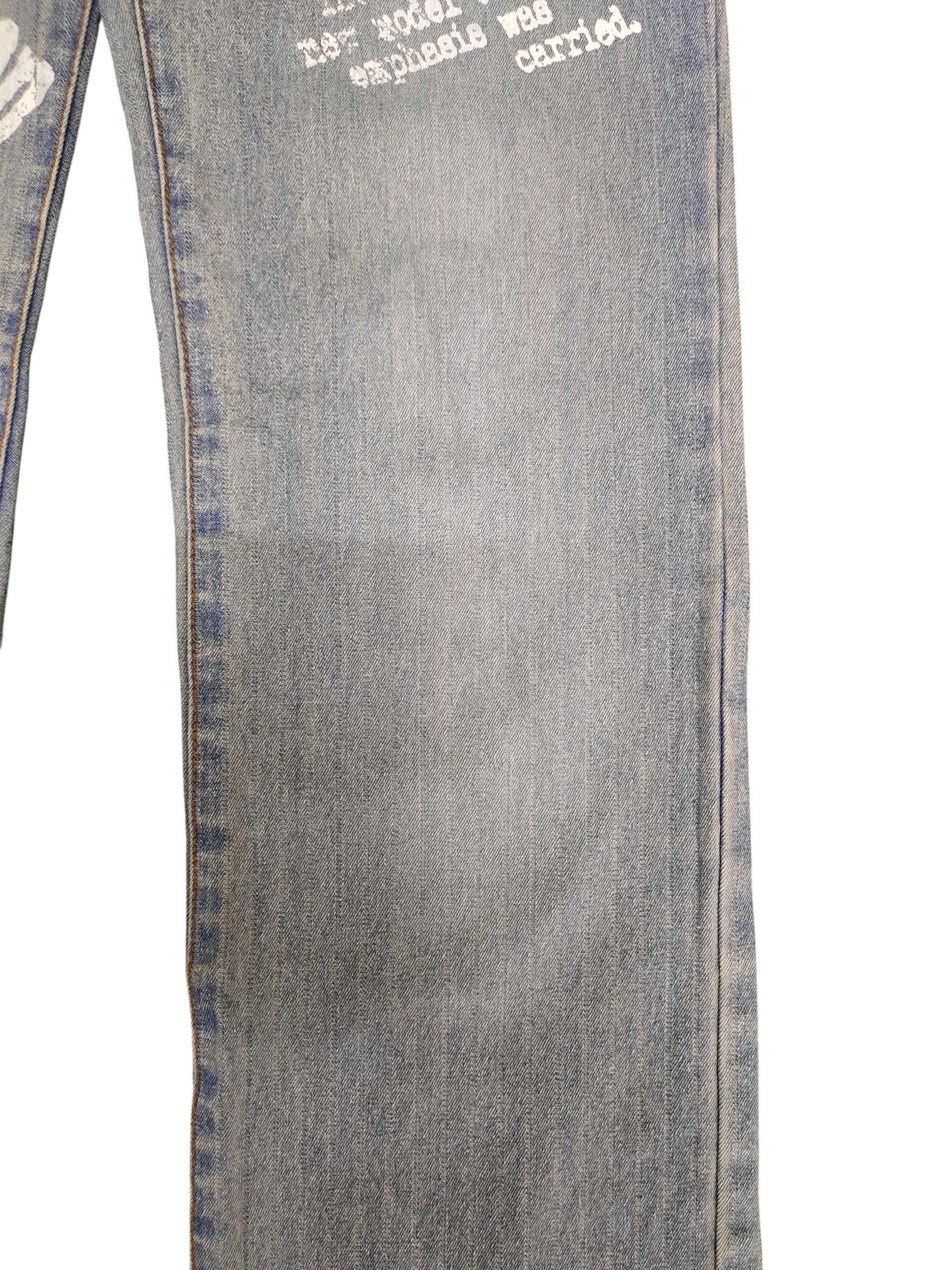 Number (N)ine × Undercover Japanese Brand Explanation World Clawmark Distress Jeans Size US 30 / EU 46 - 3 Thumbnail