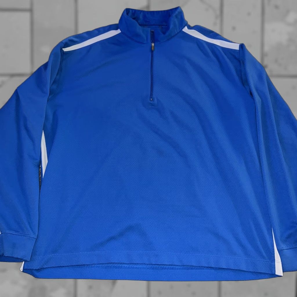 Nike Nike Golf Blue Half Zip Pullover Mens L Size Blue Half Zip Pullover Nike Golf Mens L Blue Size US L / EU 52-54 / 3 - 1 Thumbnail