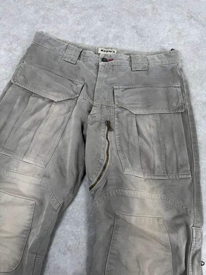 Maison Margiela AW2006 Mason’s Ultimate Backzip Green Cargo Pants Size US 32 / EU 48 - 6 Thumbnail