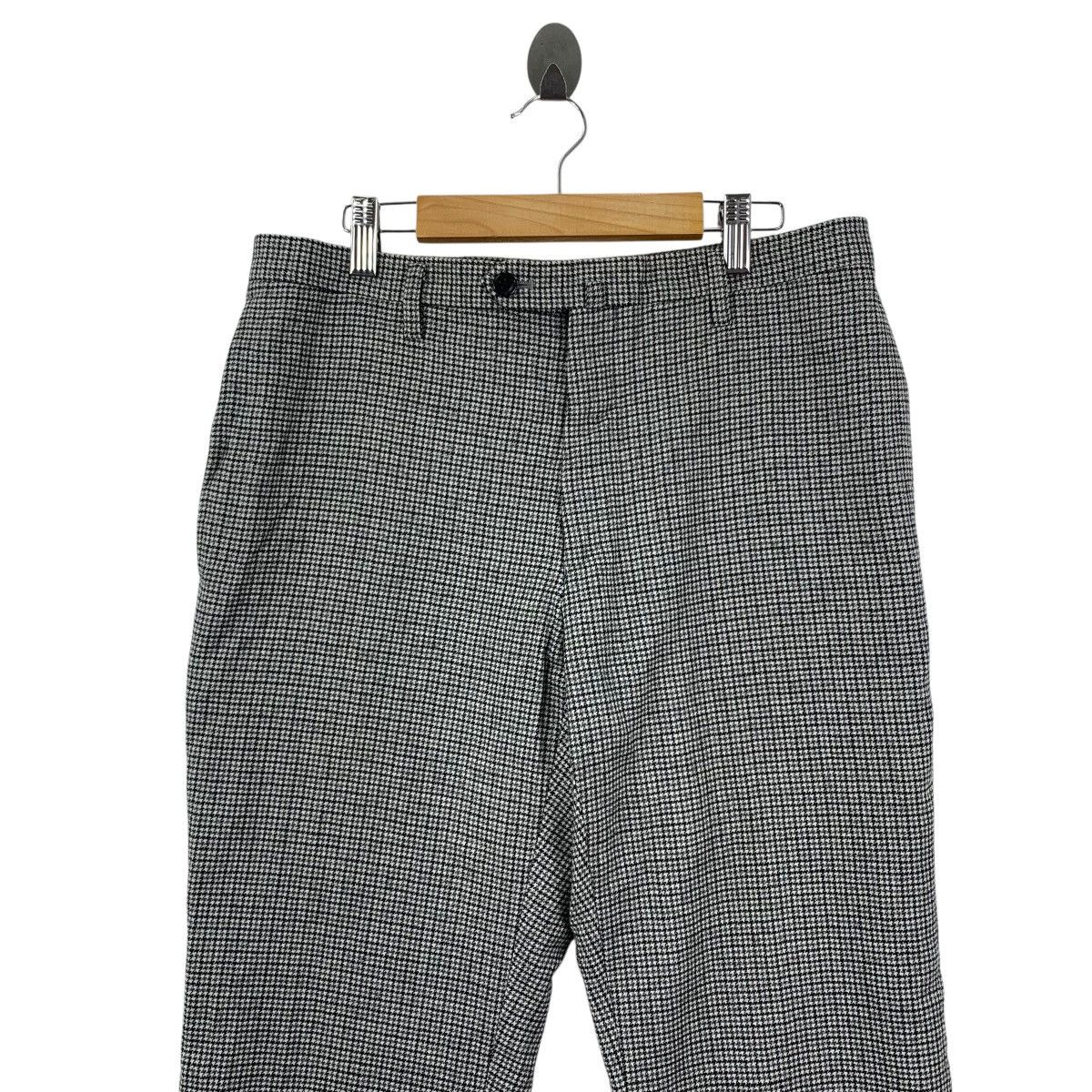 Mr. Junko MR JUNKO Japanese Brand Check Wool Casual Pants Size US 30 / EU 46 - 3 Thumbnail