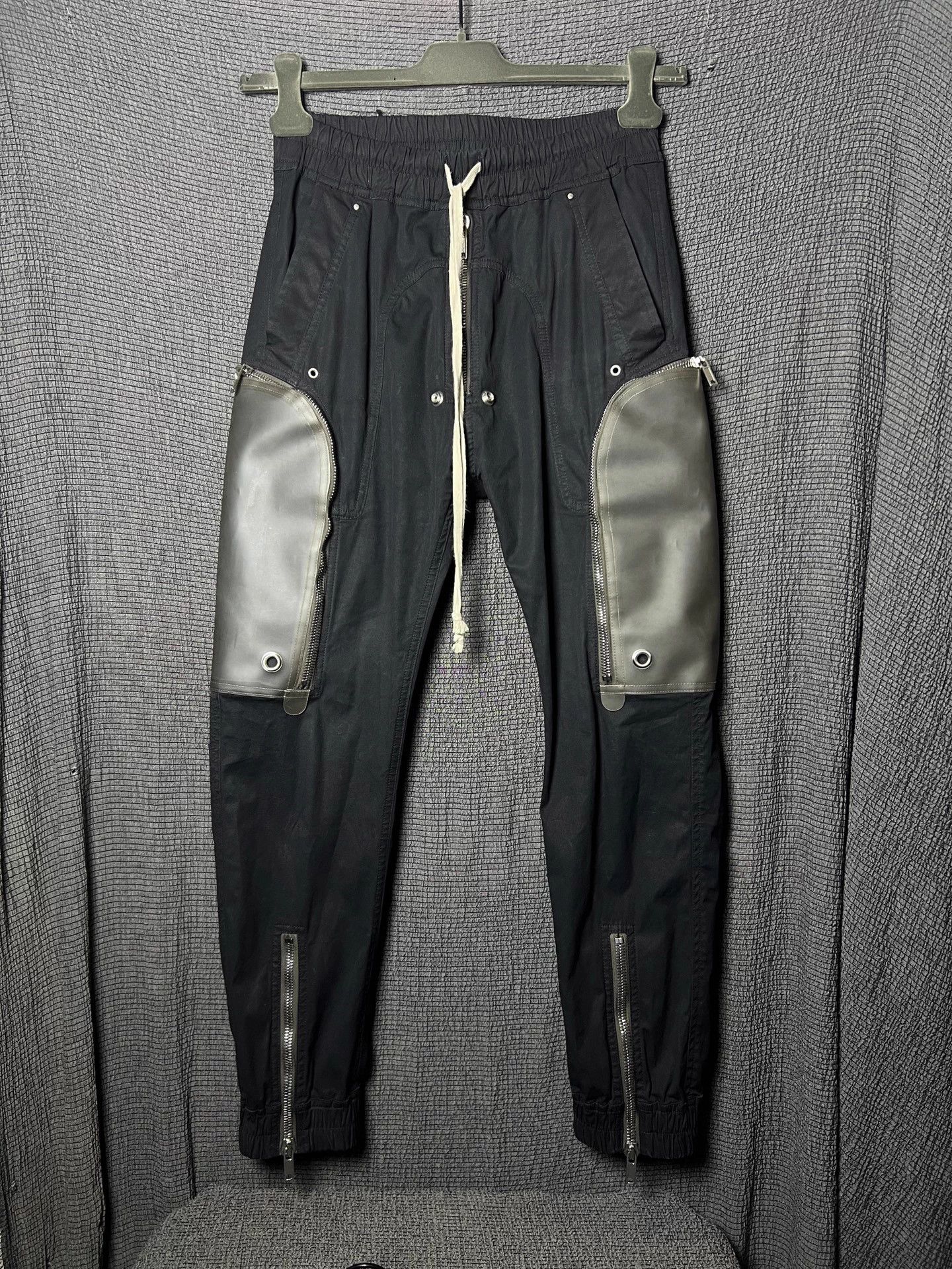 Rick Owens Rick Owens Leather Nagakin leggings | Grailed