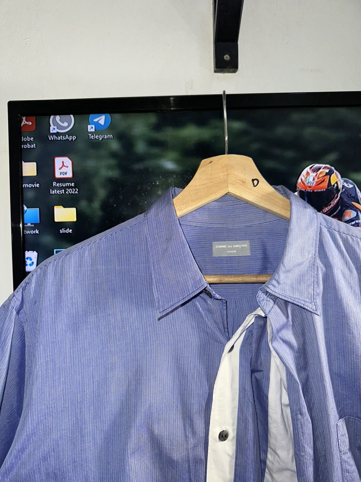 Comme des Garcons COMME des GARCONS Shirt Size US XXL / EU 58 / 5 - 5 Thumbnail
