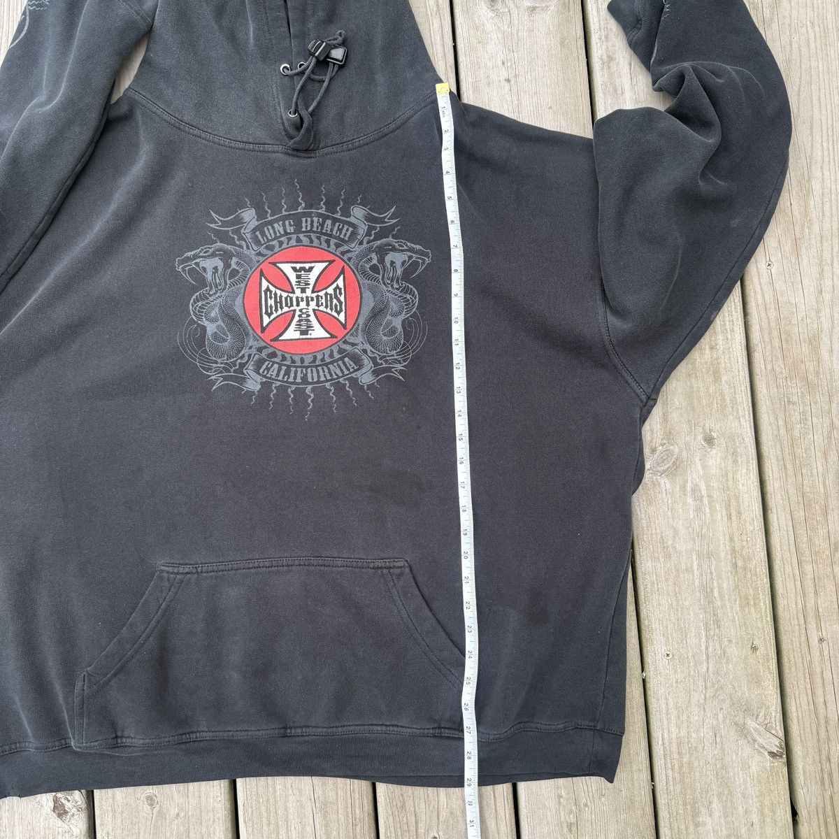 West Coast Choppers Vintage 90s West Coast Choppers Hoodie Size US XXL / EU 58 / 5 - 7 Thumbnail