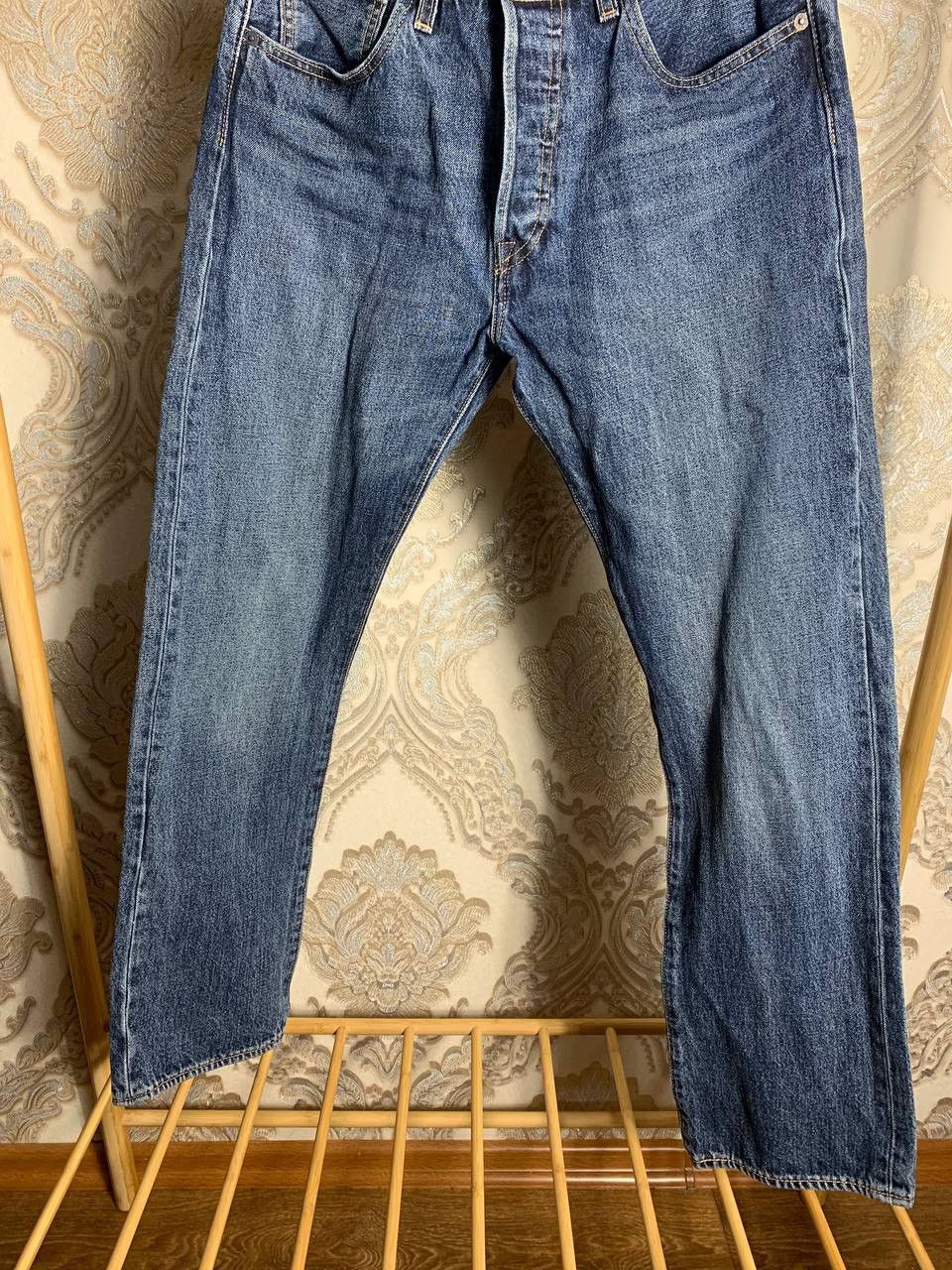 Levi's × Vintage VERY RARE LEVI’S 501 DENIM JEANS DESIGNER JAPAN STYLE Y2K Size US 32 / EU 48 - 4 Thumbnail
