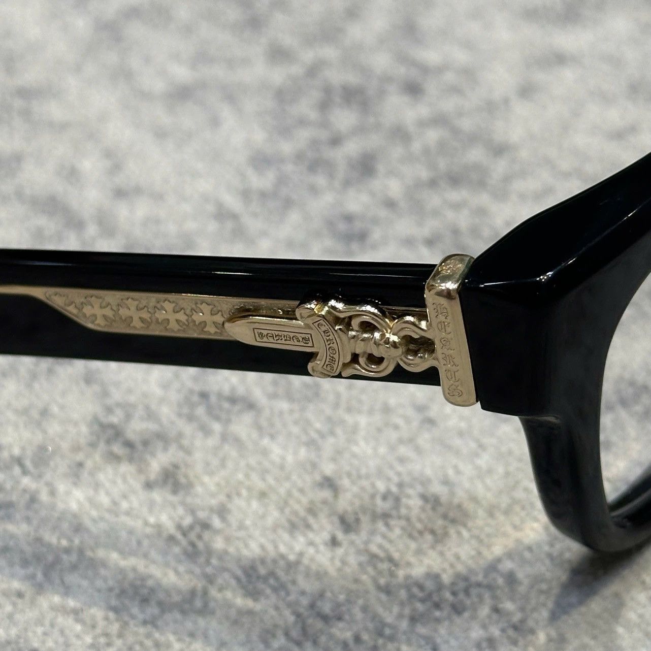 Chrome Hearts CHROME HEARTS BOX-OFFICER BLACK/18KGP Size ONE SIZE - 2 Thumbnail