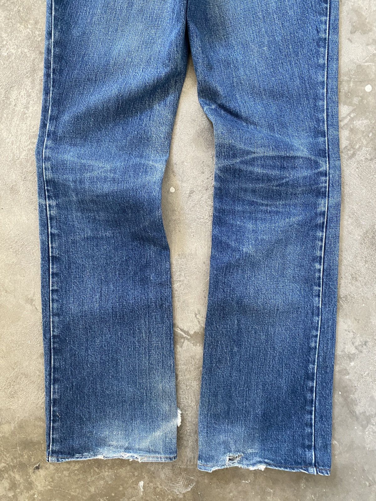 Yves Saint Laurent AW2004 Tom Ford Era YSL Washed Flared Denim Size US 28 / EU 44 - 3 Thumbnail