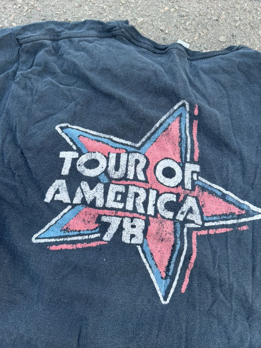 Band Tees × Vintage Vintage 2009 The Rolling Stones Tour Of America 78 t shirt Size US M / EU 48-50 / 2 - 7 Thumbnail