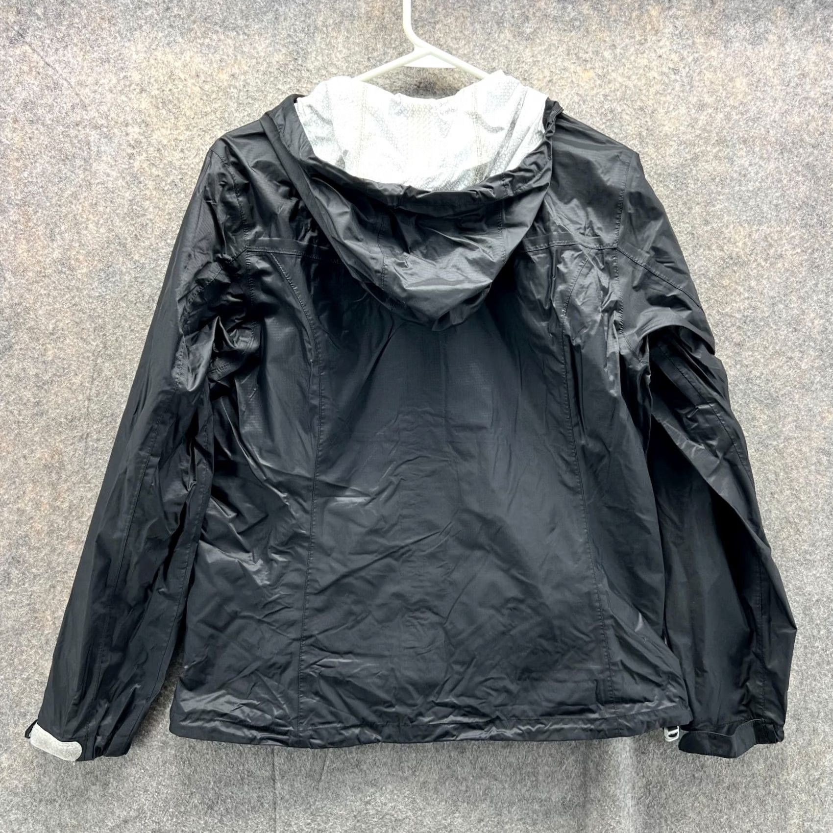 Eddie Bauer VINTAGE Eddie Bauer Hoodie Womens M Black Jacket Windbreaker Weatheredge Ripstop Size M / US 6-8 / IT 42-44 - 2 Thumbnail