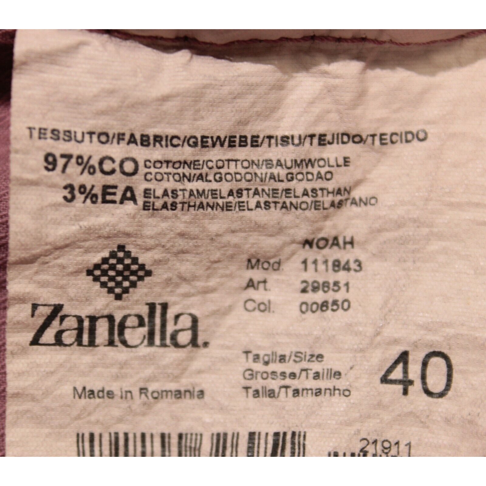 Zanella Zanella New with tags Chino Size 40 US In Pink Size US 40 / EU 56 - 4 Thumbnail