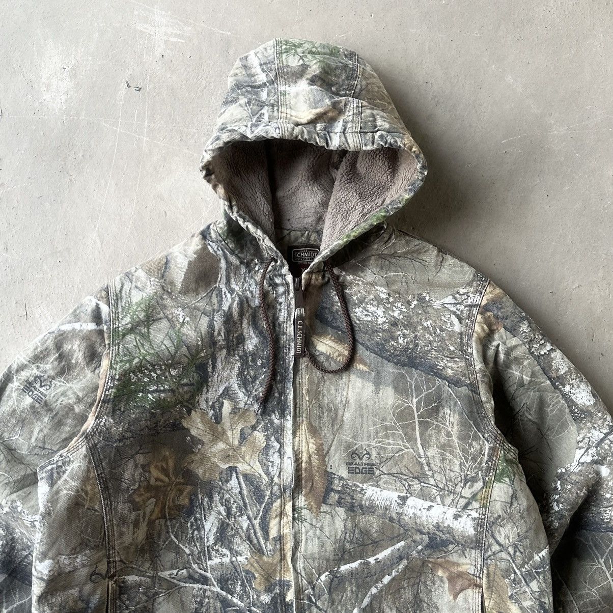Realtree Crazy Vintage Y2K Carhartt Style Realtree Camo Hooded Zip Up Size US XL / EU 56 / 4 - 5 Thumbnail