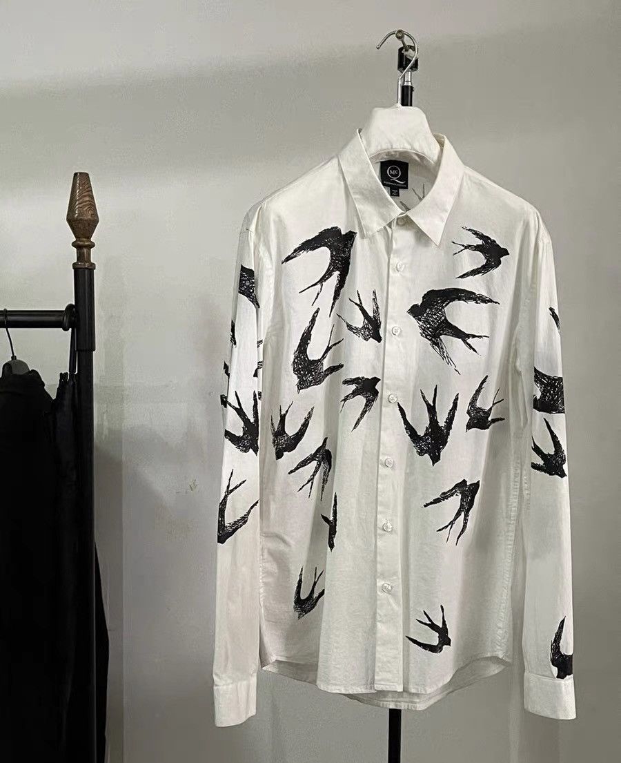 Alexander McQueen Alexander McQueen swallow-tail shirt jacket Size US M / EU 48-50 / 2 - 1 Thumbnail
