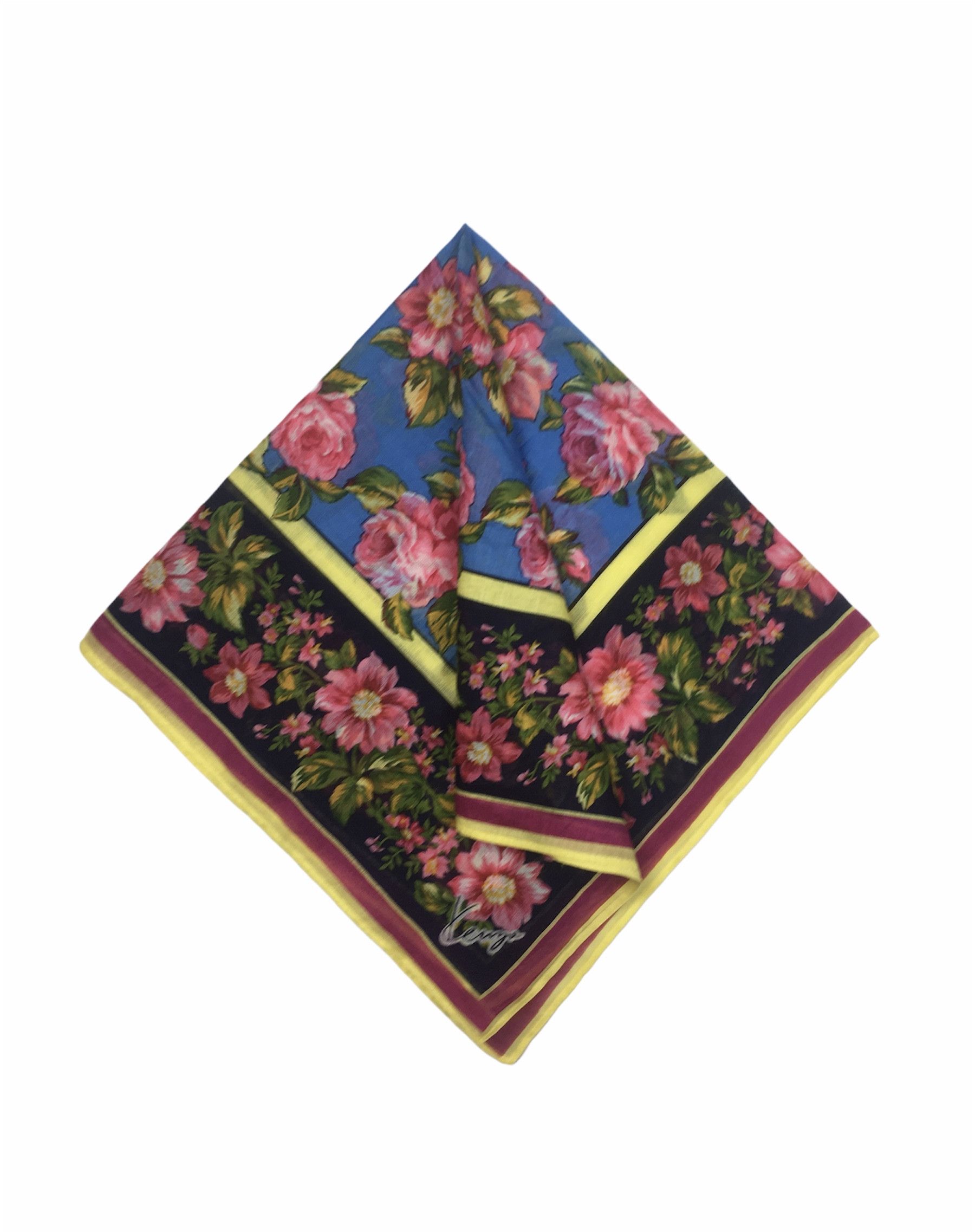 Kenzo Kenzo Handkerchief / Bandana / Neckerchief HKC0179 Size ONE SIZE - 1 Thumbnail