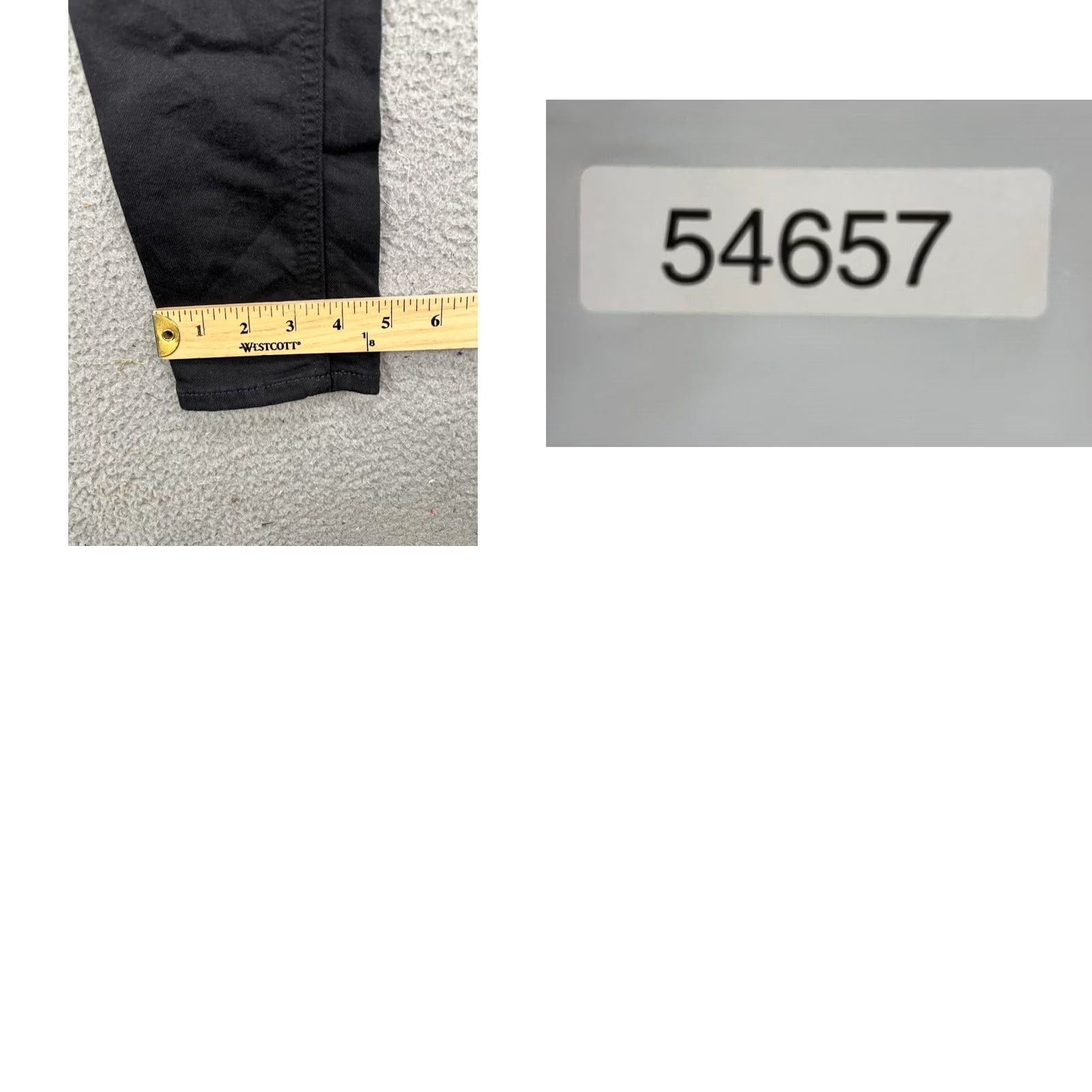 Rag & Bone Rag & bone Nina High-Rise Skinny Jeans Black 26 Women Slim Fit Stretch Denim EUC Size 26" / US 2 / IT 38 - 9 Thumbnail