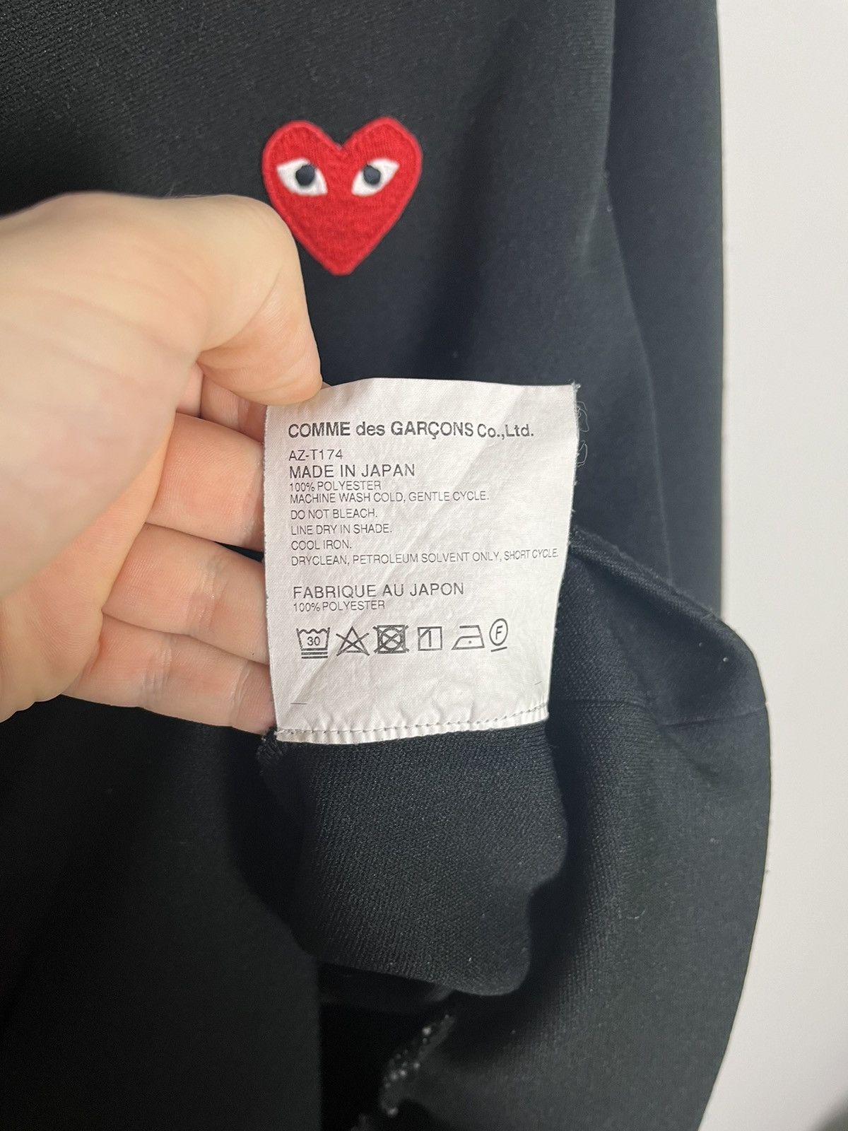 Comme des Garcons Comme des garcons hoodie black Size US M / EU 48-50 / 2 - 10 Thumbnail