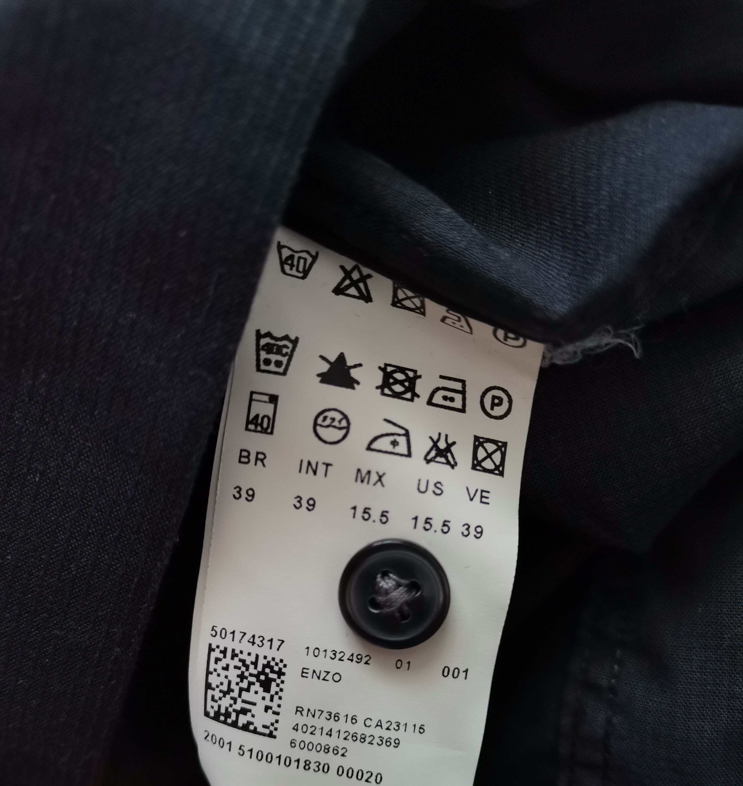 Hugo Boss Hugo Boss Shirt Size US L / EU 52-54 / 3 - 3 Thumbnail