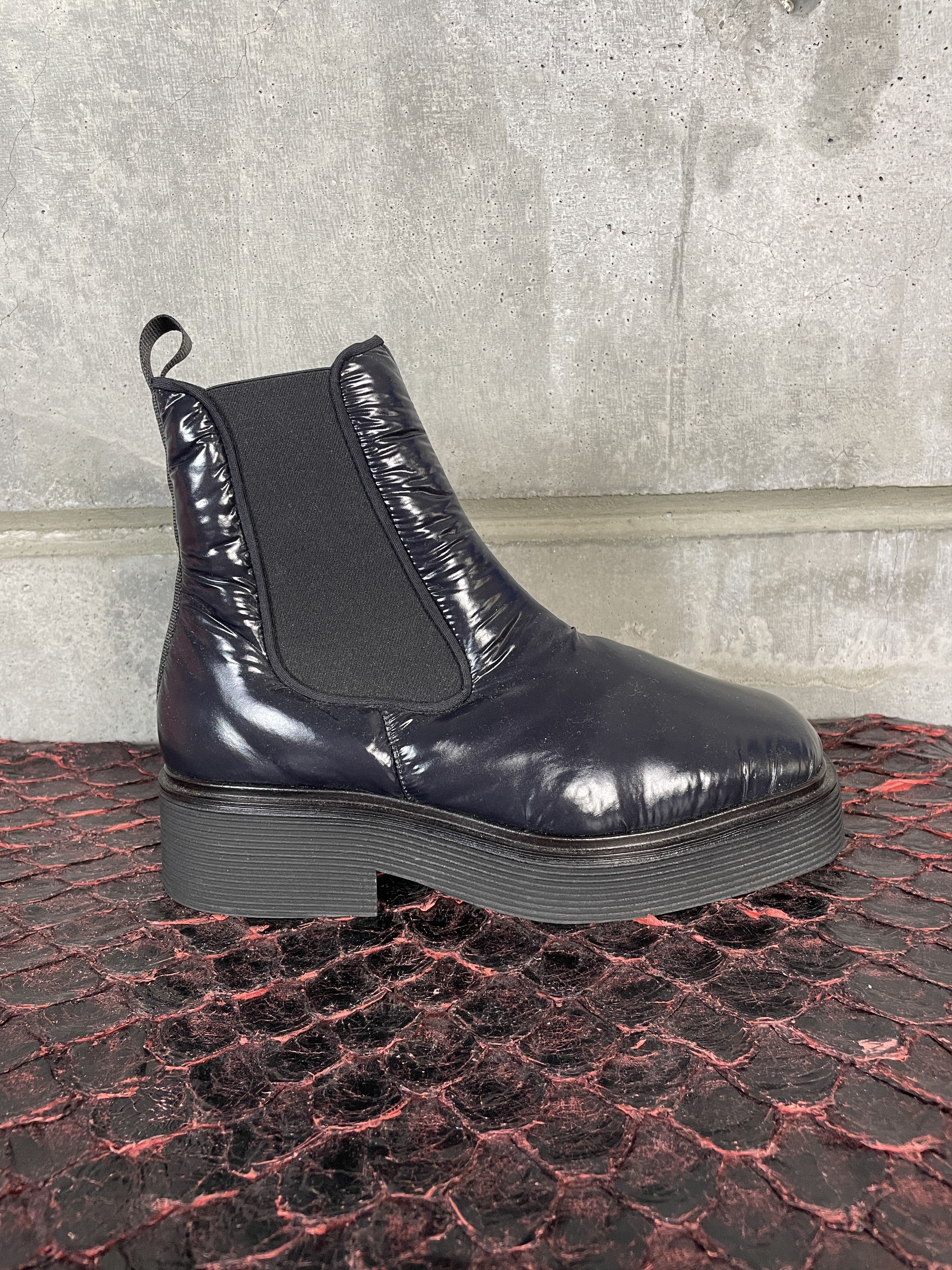 Marni $890 Marni Black Padded Chelsea Boots Size US 9 / EU 42 - 1 Thumbnail
