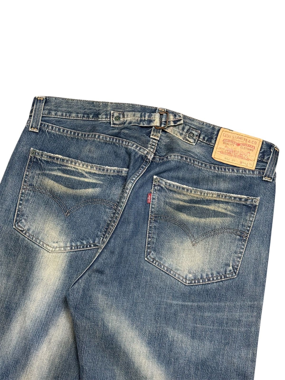 Levi's Levis 542 04 Engineered Garments Jeans Vintage Chinch Y2K Size US 34 / EU 50 - 5 Thumbnail