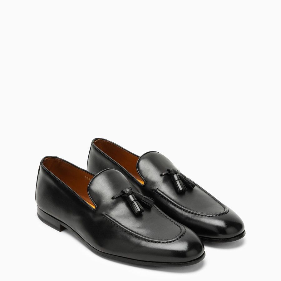image of Doucals O1D2Blof0324 Loafers In Black, Men's (Size 12)