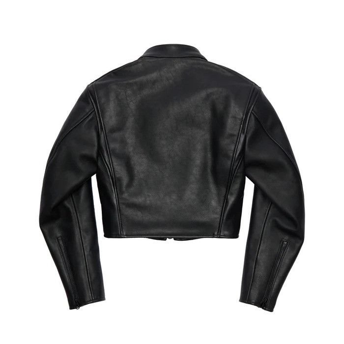 Harley Davidson $895 NWT HARLEY DAVIDSON WOMEN'S CAFE LEATHER JACKET SZ S Size S / US 4 / IT 40 - 2 Thumbnail