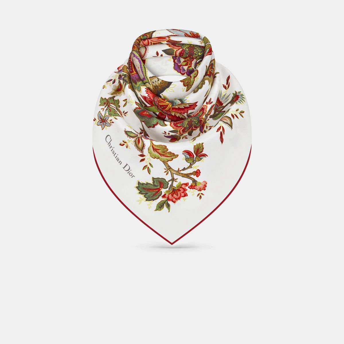 Dior o1bcso1str0226 Size:OS/Vita 90 Square Scarf in Multicolor Size ONE SIZE - 3 Thumbnail