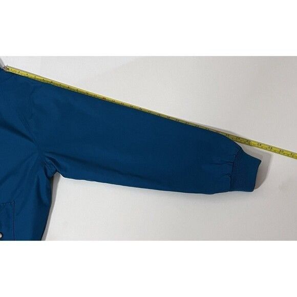 Lands' End Lands End Bomber Windbreaker Jacket Medium Reversible Blue O Size M / US 6-8 / IT 42-44 - 7 Thumbnail