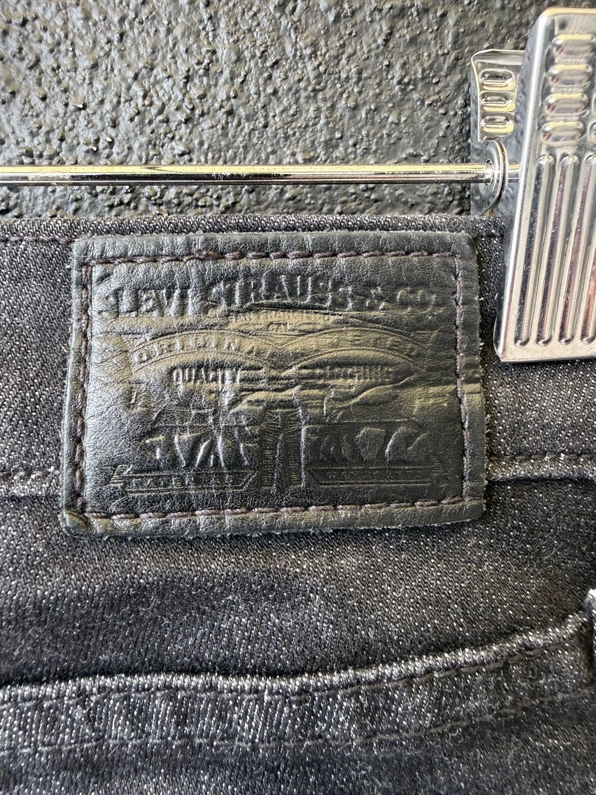 Levi's Classic Levi's 711 Skinny Jeans Dark Indigo Stretch Size 27" / US 4 / IT 40 - 7 Thumbnail