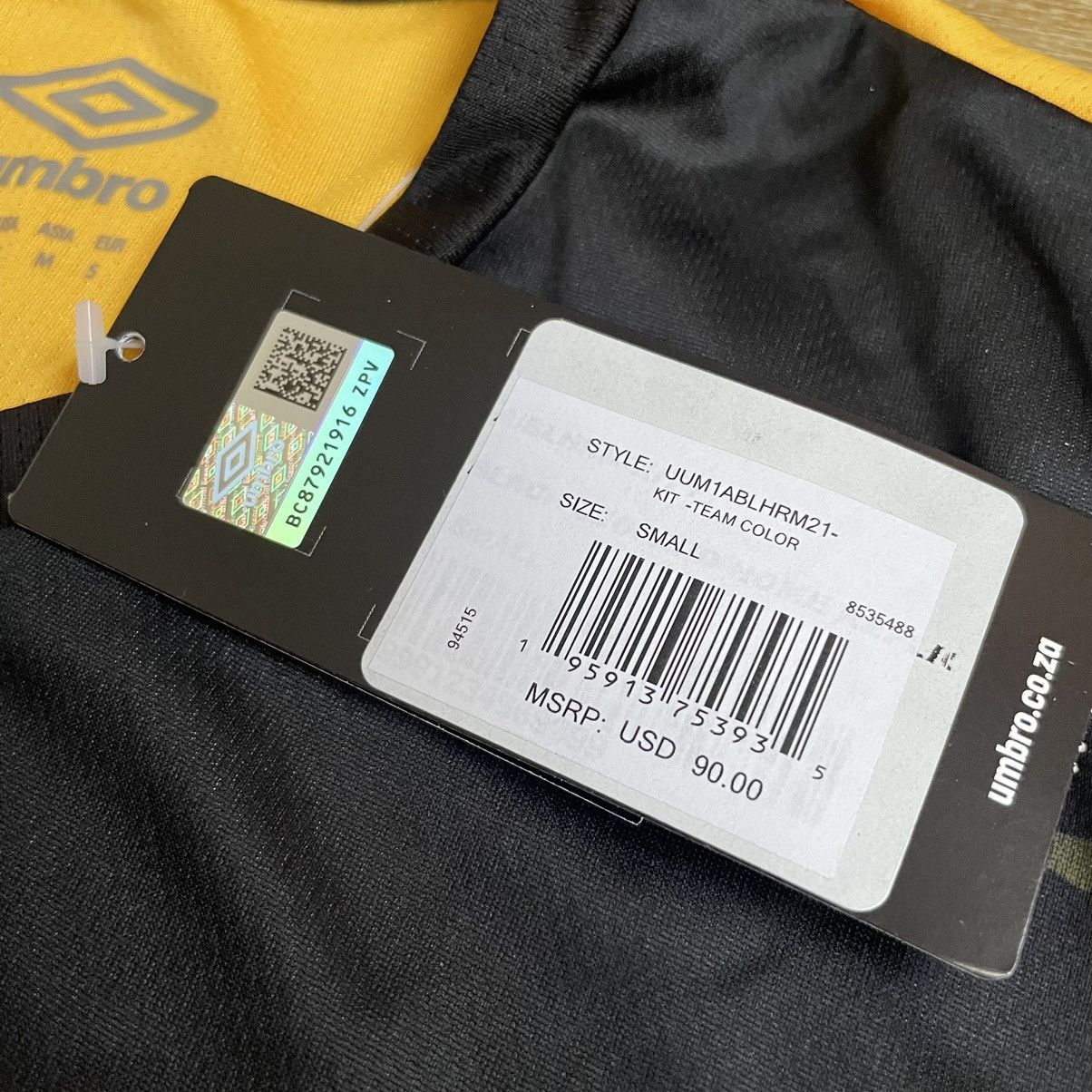 Umbro Umbro Black Leopards 2022 Home Shirt Size US S / EU 44-46 / 1 - 4 Thumbnail